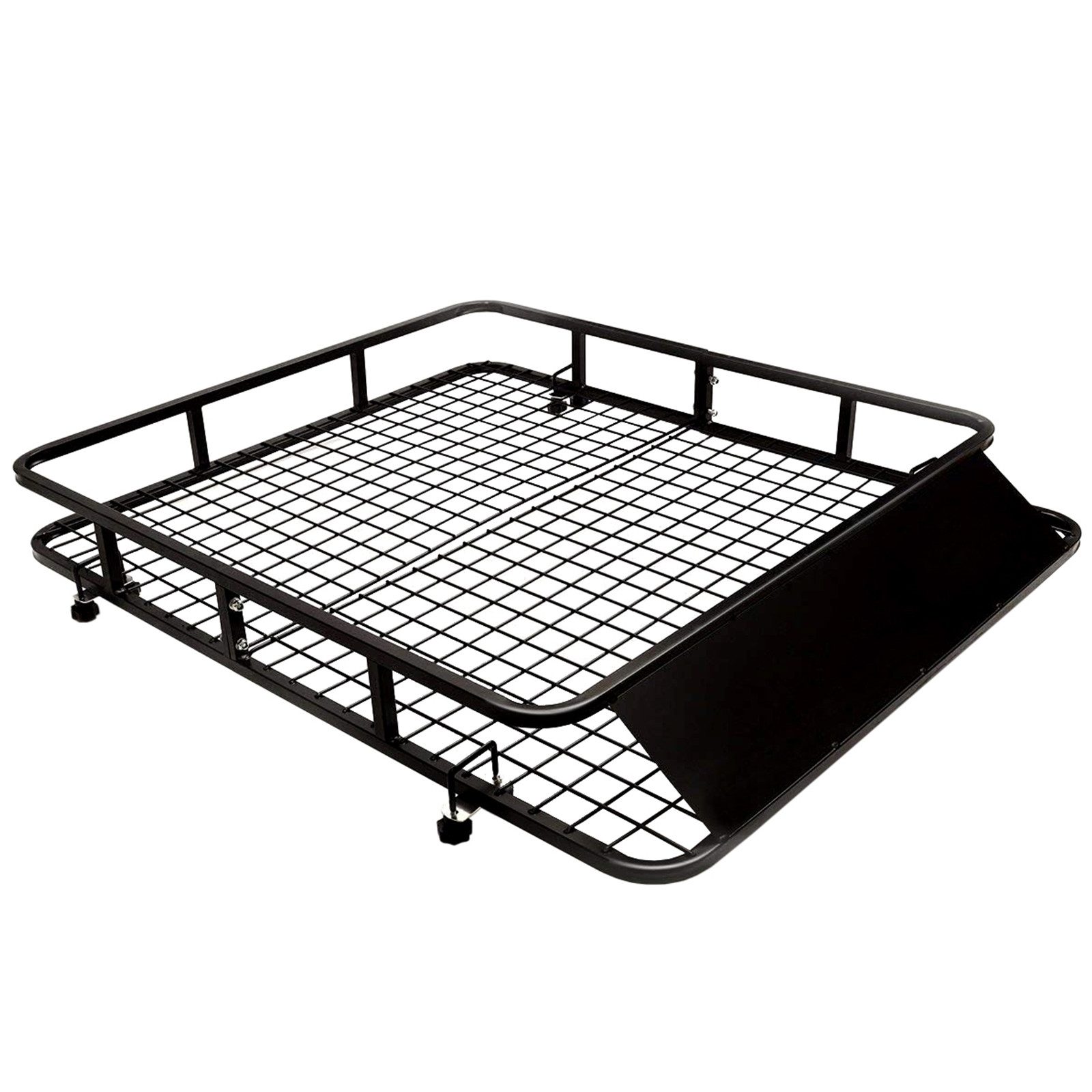 COSTWAY Dachträger, universal Dachkorb für Auto bis 75kg, 122x102x15cm