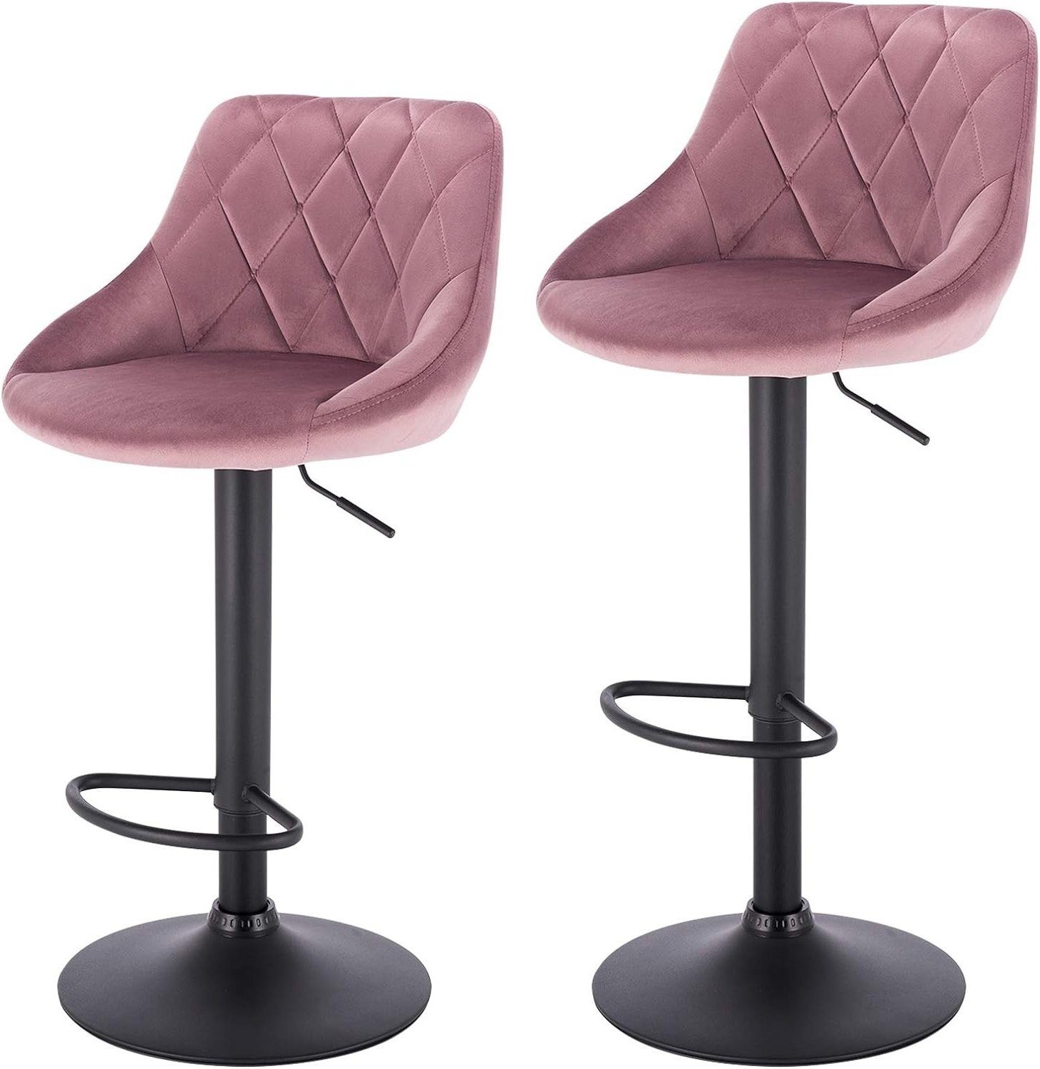 Woltu Barhocker (2 St), höhenverstellbar, drehbar, günstig online kaufen