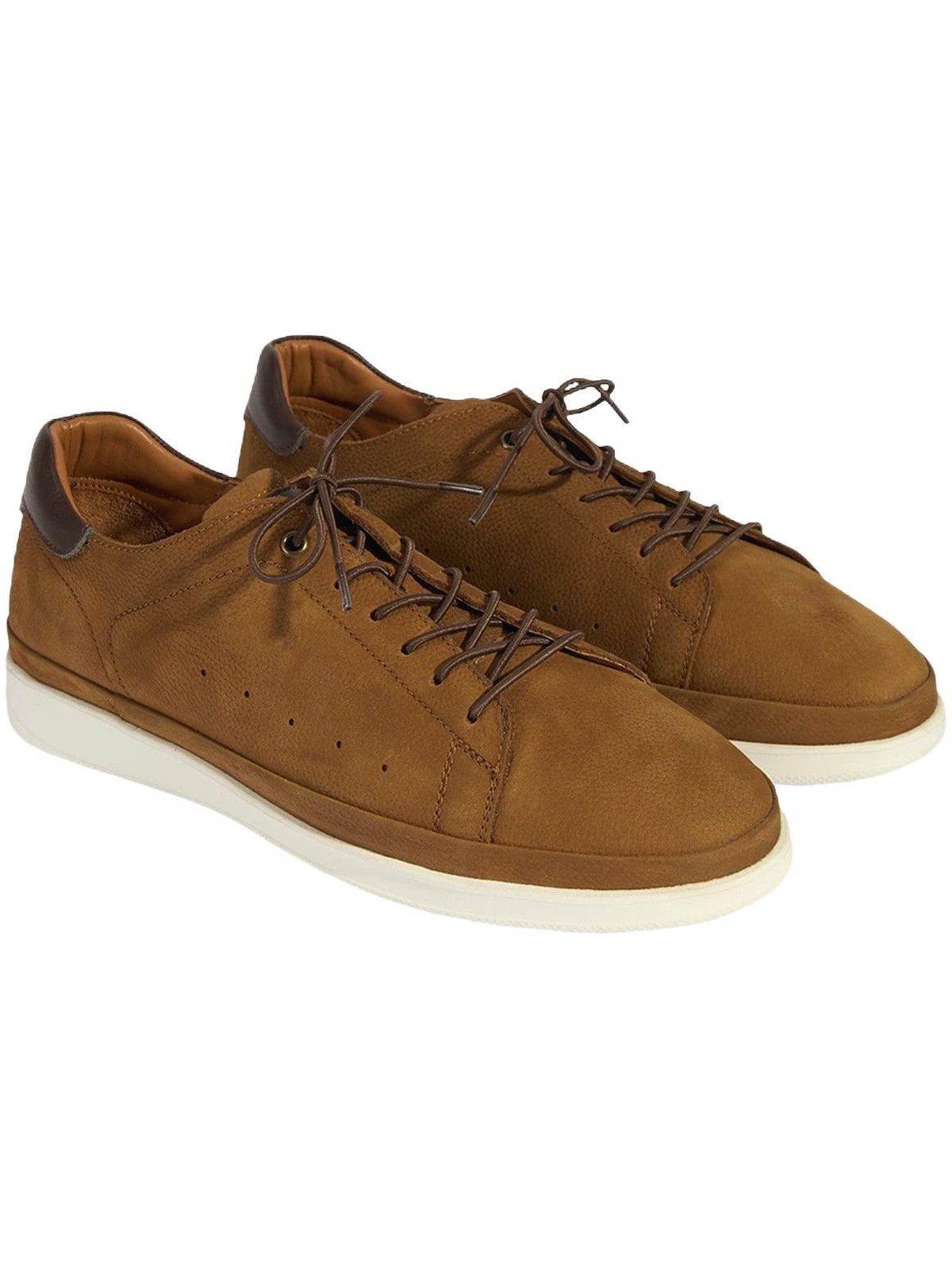 Herren-Slipper – Obermaterial und Futter aus Leder, elastische Schnür Daunenschuh
