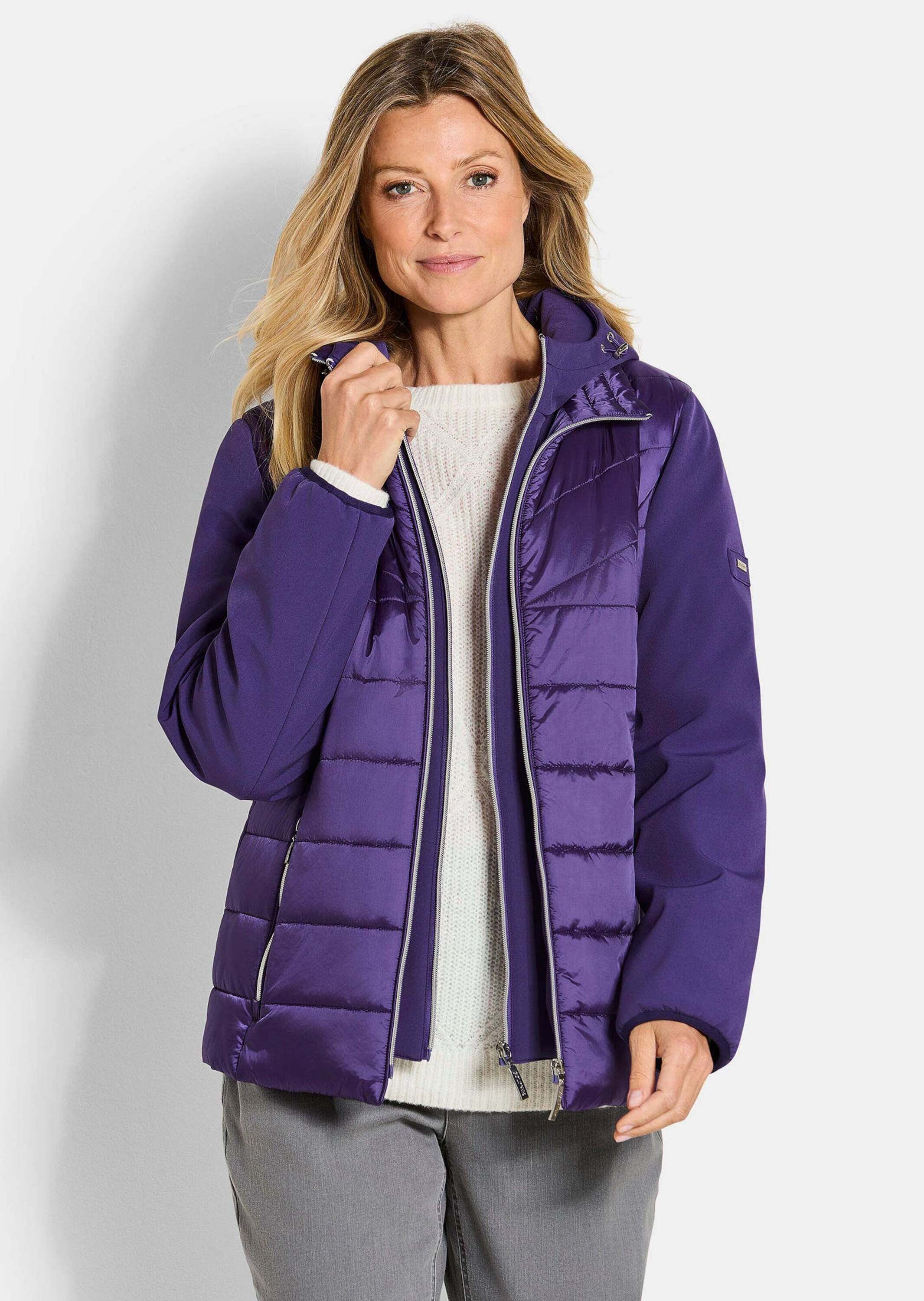 GOLDNER Outdoorjacke Kurzgröße: Steppjacke mit Ärmeln günstig online kaufen