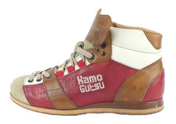 Kamo-Gutsu Damen Leder Sneaker Sneaker Wechselfussbett