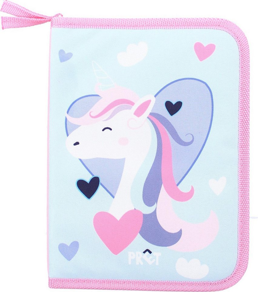 Vadobag Federmäppchen Rosafarbenes Einhorn Federmäppchen Set - Praktisch und Niedlich