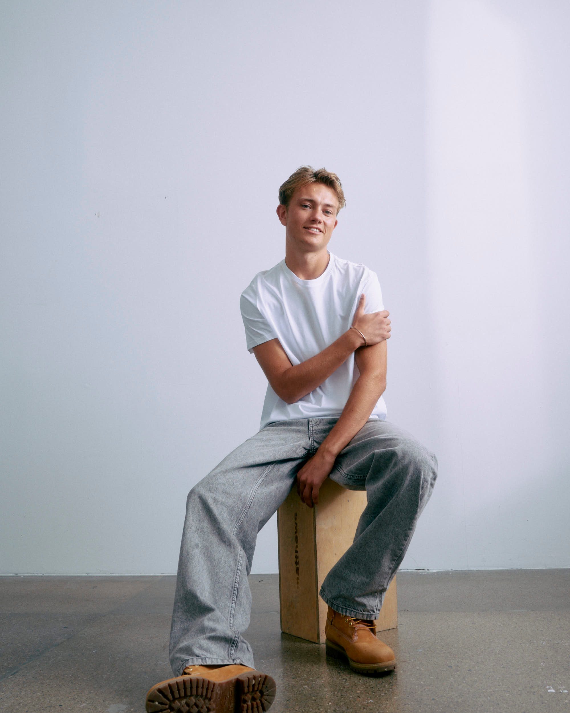 GRUNT 5-Pocket-Jeans GRGiant (1-tlg) GRUNT GRGiant Jeans – Ash Grey klassische 5-Pocket-Form