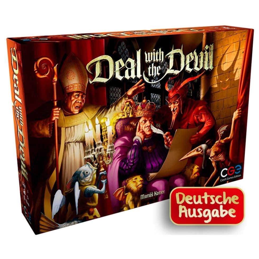 Czech Games Edition Spiel, Deal with the Devil - Brettspiel - deutsch