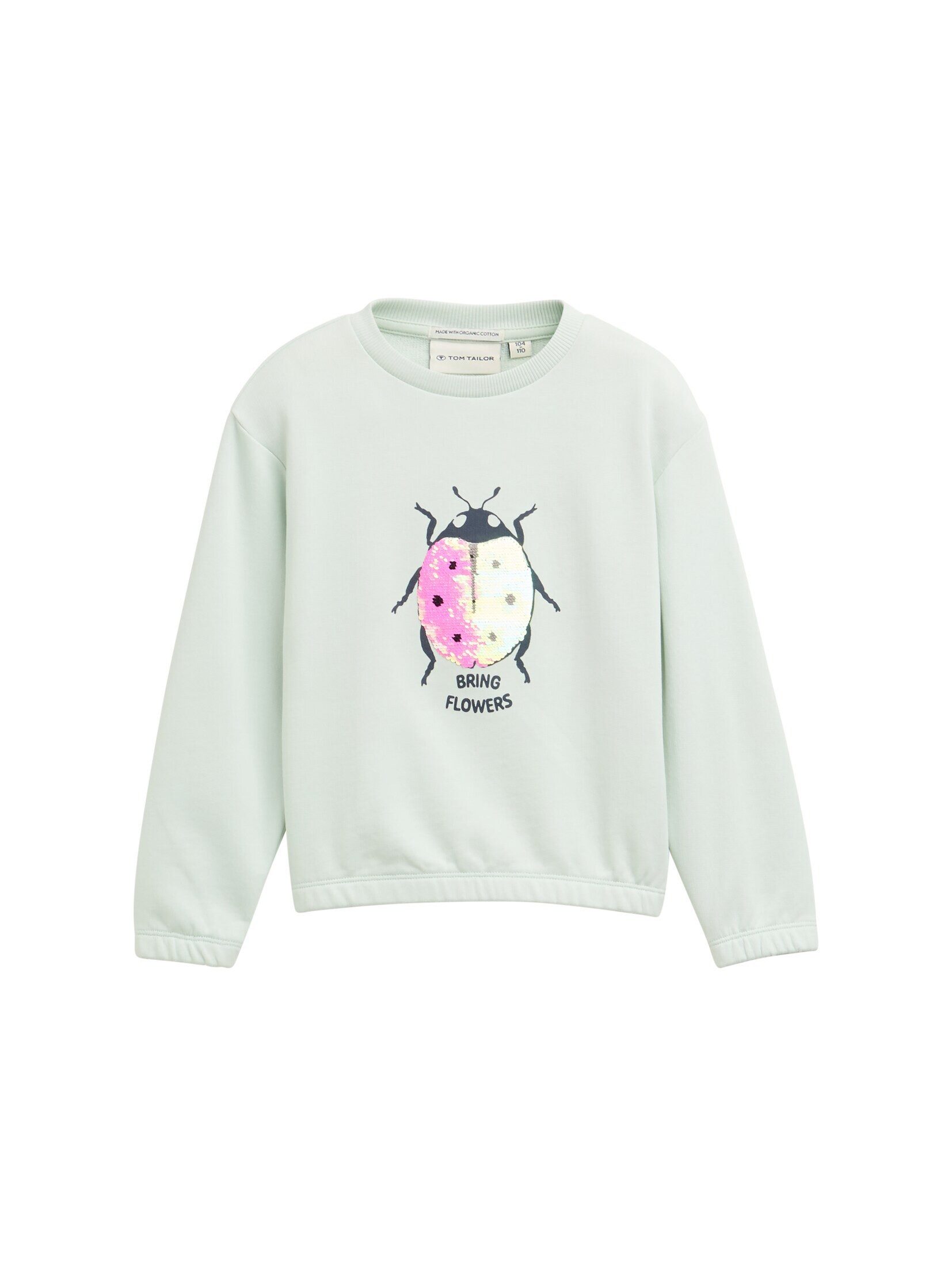 Sweatshirt Sweatshirt mit Wendepailletten