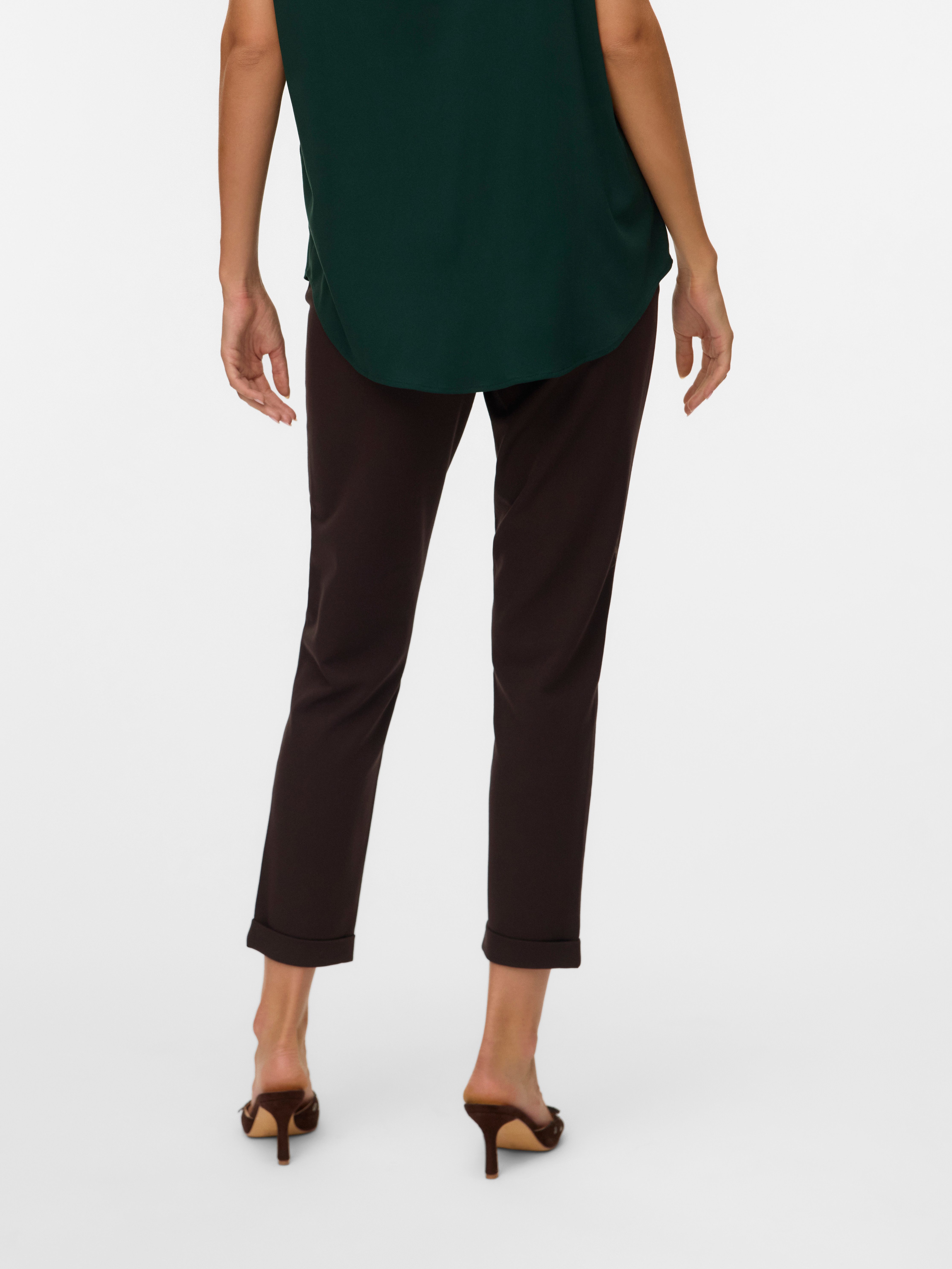 Vero Moda Anzughose VMMAYA MR LOOSE SOLID PANT NOOS Materialmix