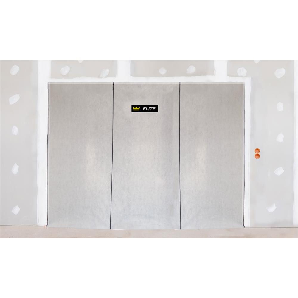 mako Staubschutztür ELITE Staubschutzwand + 2 entfernbaren Klebebändern je 38mm x 7m