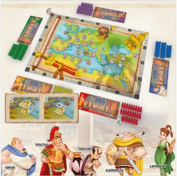 Holy Grail Games Spiel, Cäsars Imperium Strategiespiel Familienspiele, Römer - Welt von Asterix und Obelix