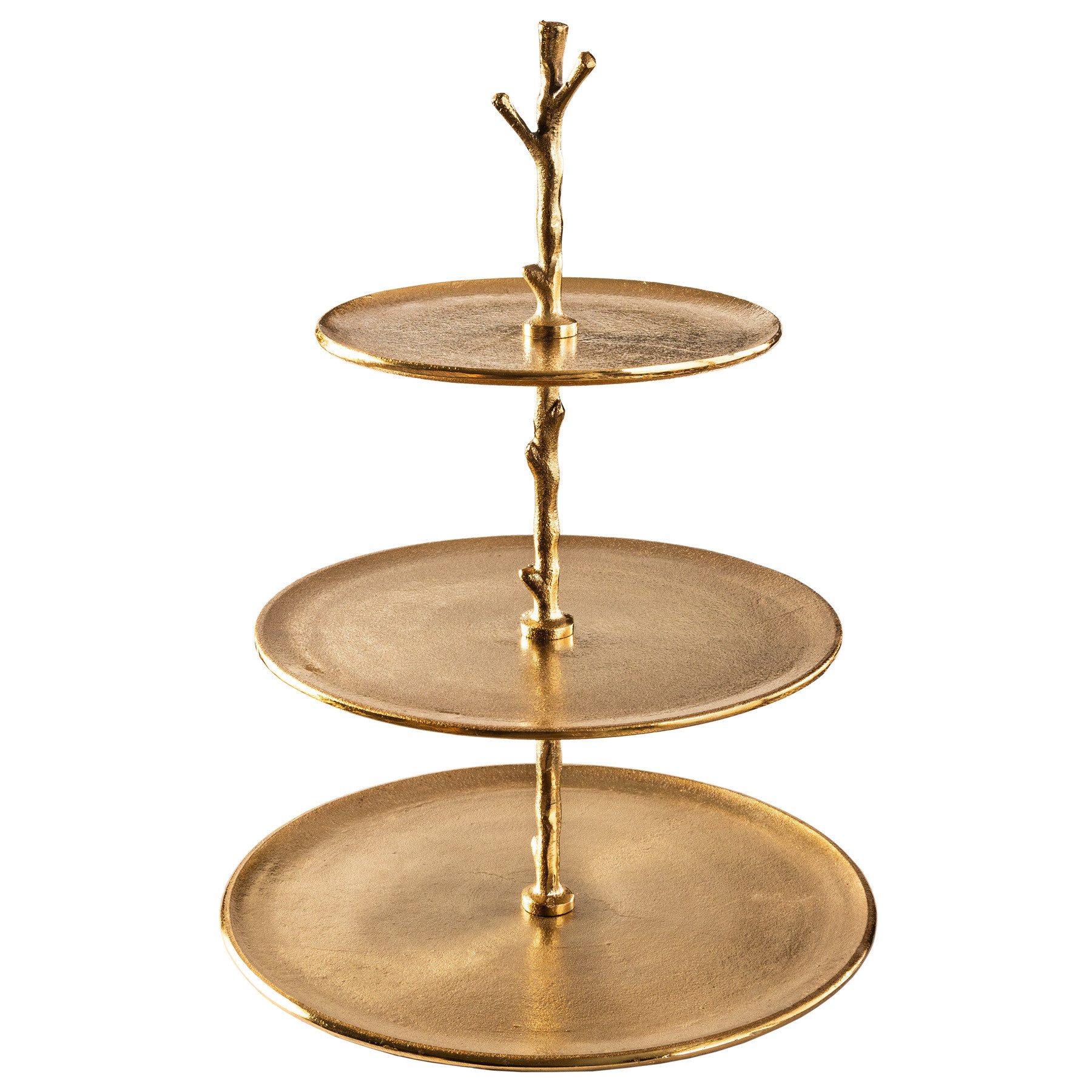 riess-ambiente Dekoetagere ABSTRACT 50cm gold (Einzelartikel, günstig online kaufen