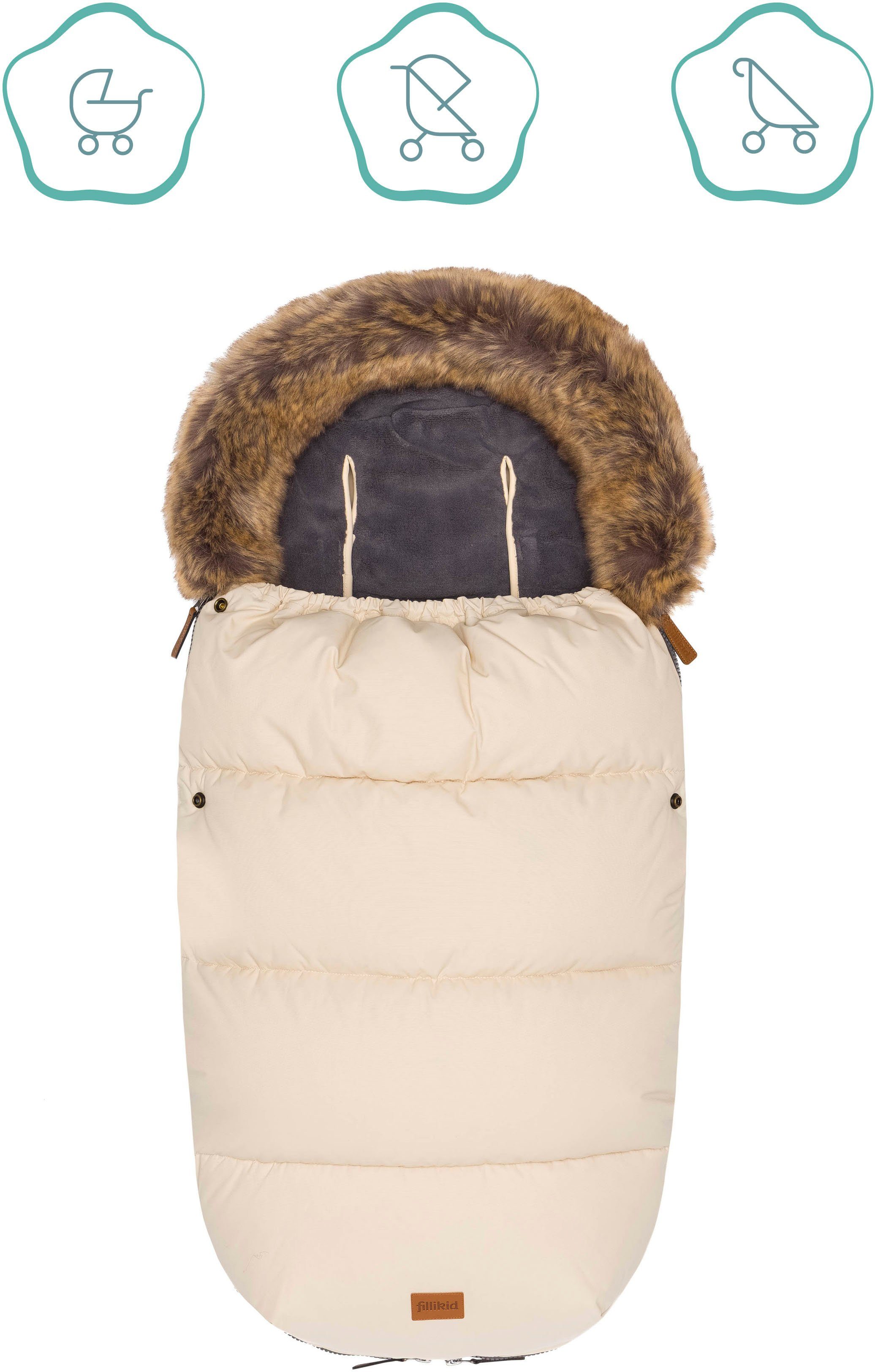 Fillikid Winterfußsack Manaslu - Warmer Buggy Fuß Produktbild-Vorschau 3