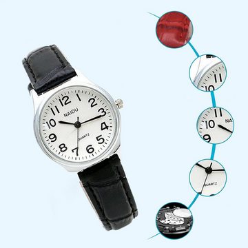 Gontence Quarzuhr Damen-Armbanduhr, modisch, lässig