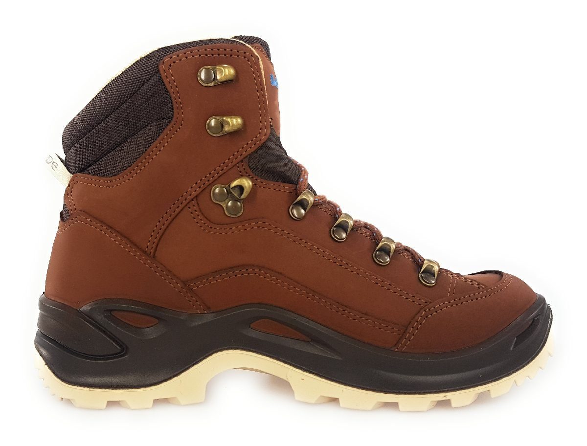 Wanderschuh mahagoni/navy Outdoorschuh Lowa