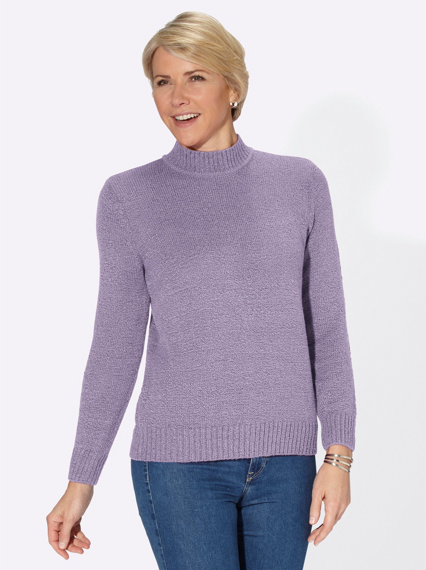 Witt Strickpullover Stehkragenpullover günstig online kaufen