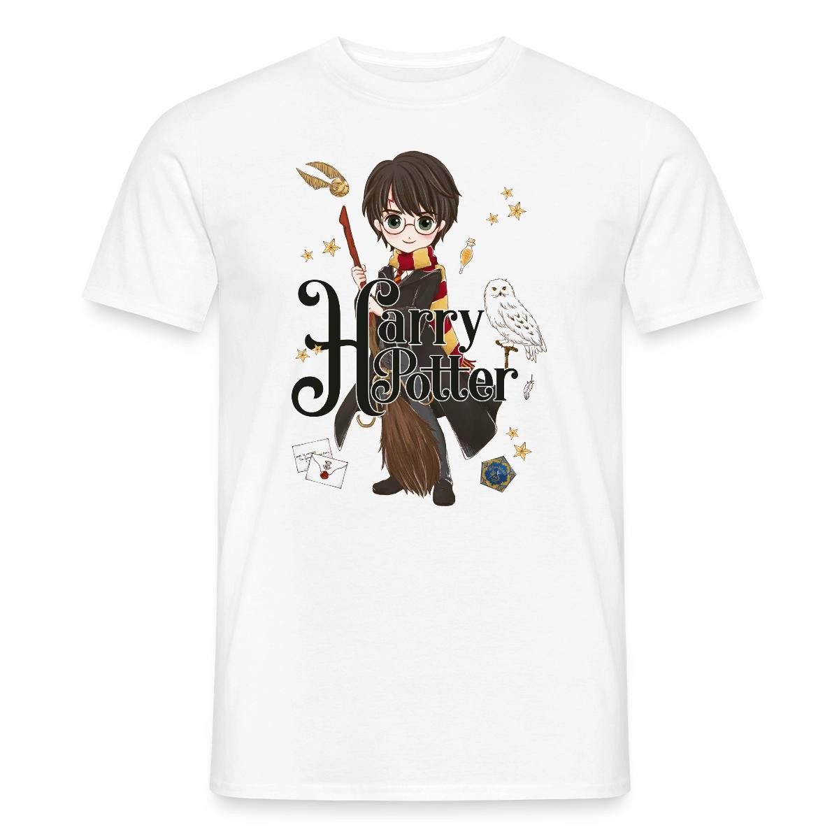 T-Shirt Harry Potter Elemente Männer T-Shirt