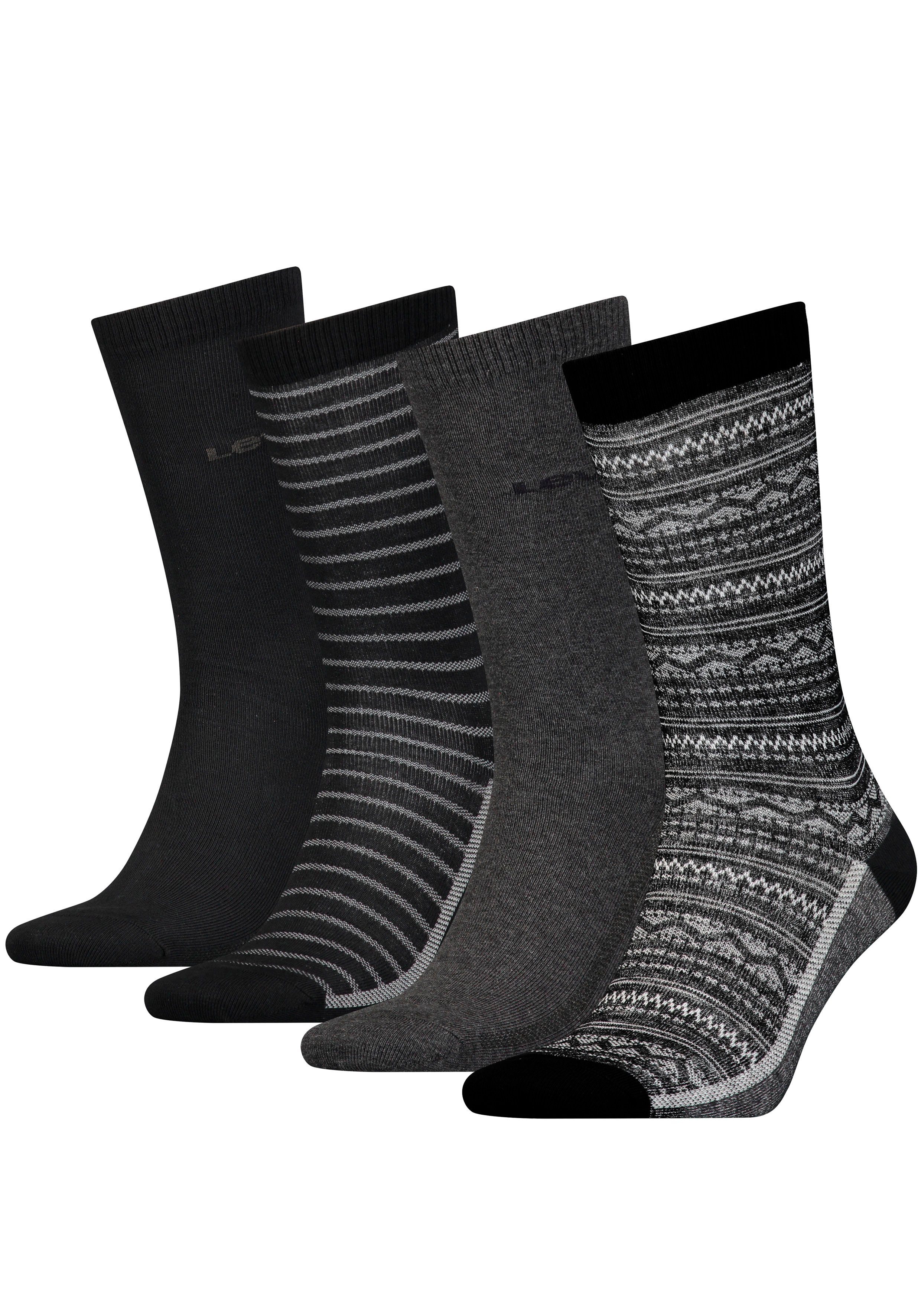 Vorzüglichkeiten Levi's® Socken 4-Paar) (Packung