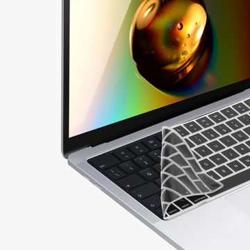 kwmobile Schutzfolie, Silikon Tastaturschutz QWERTY (Italienisch) für Apple MacBook Pro 16" (2021) A2485