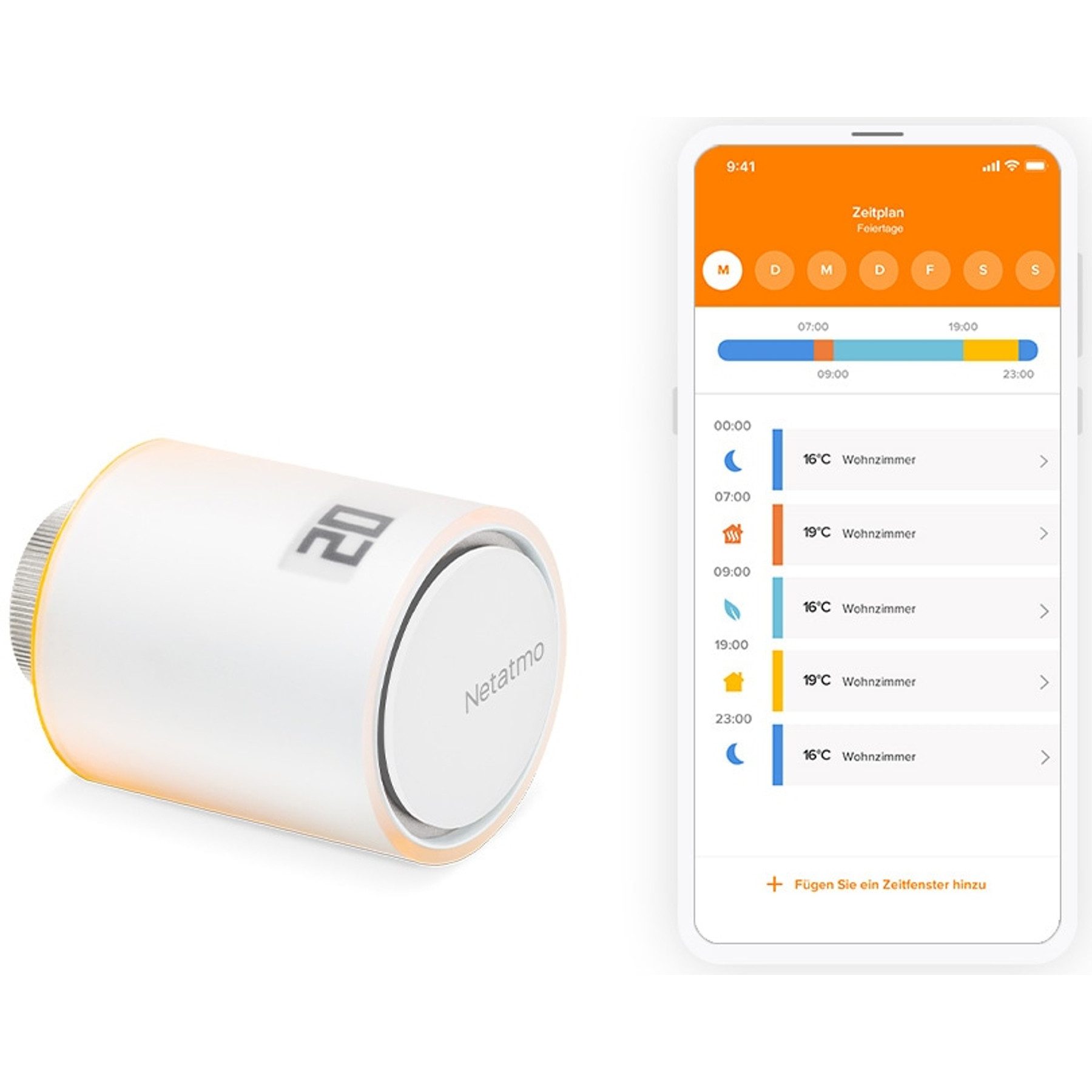 Netatmo Heizkörperthermostat NETATMO Heizkörperthermostat NAV-DE
