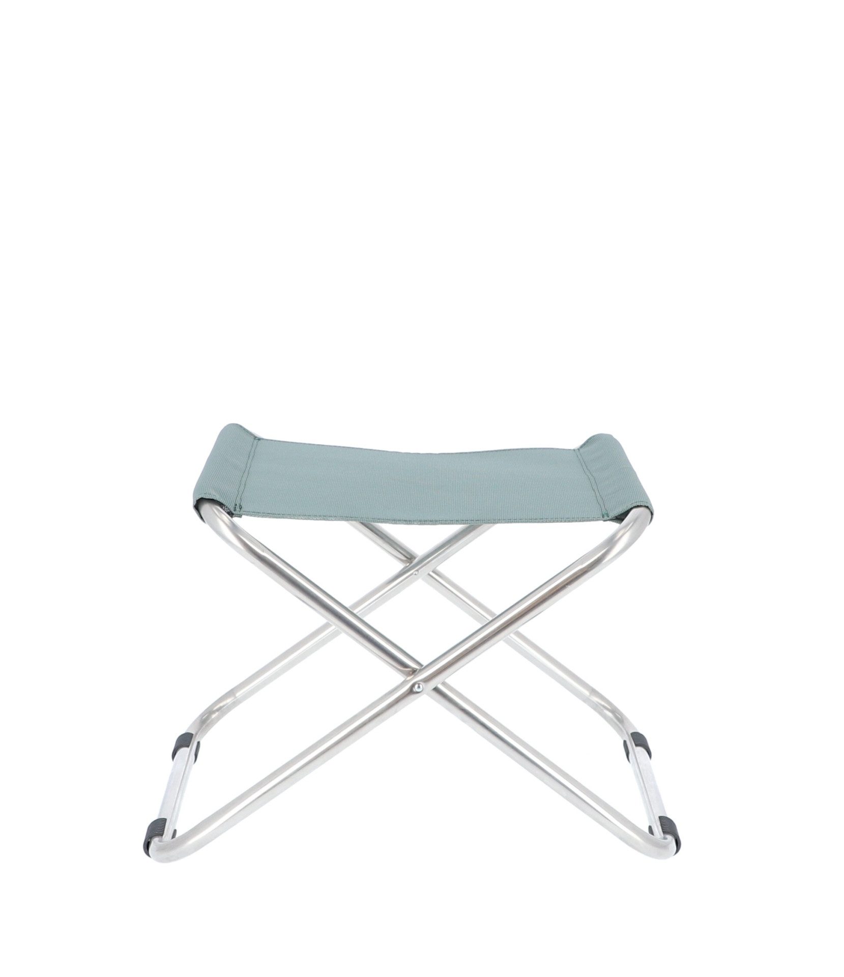 Fiam Sitzhocker Chico aus Aluminium, Salbei