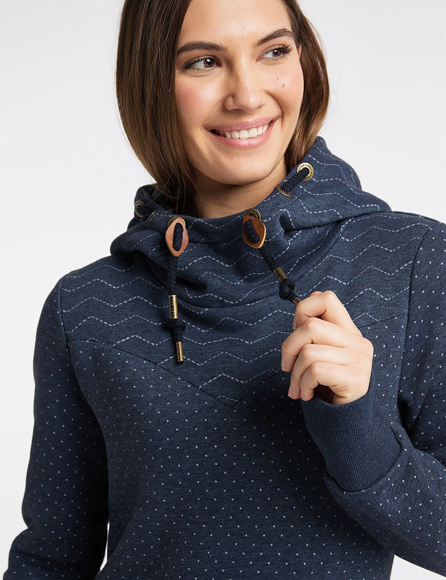 NUGGIE Nachhaltige Ragwear Sweatshirt & SWEAT Mode Vegane NAVY