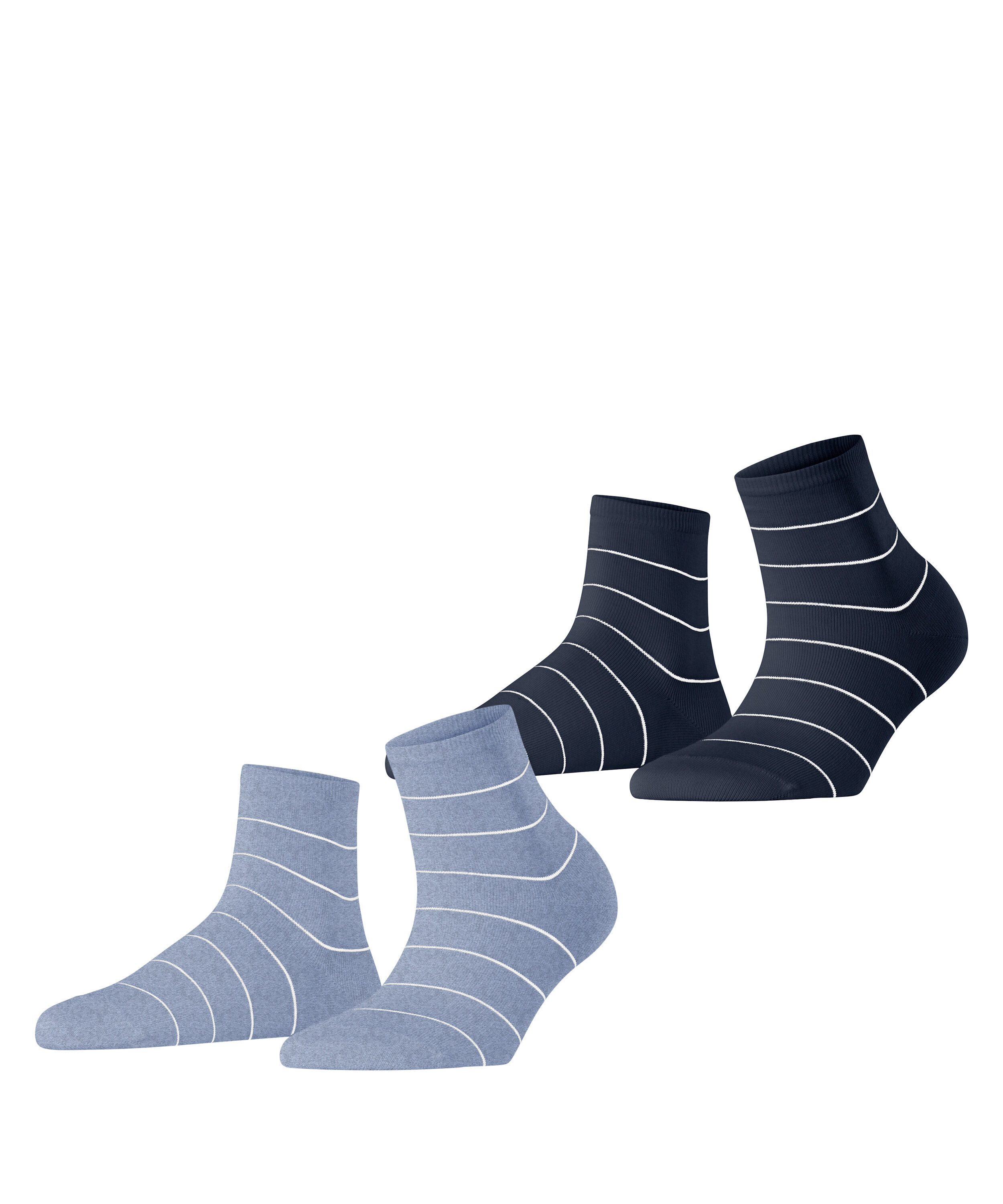 Esprit Kurzsocken Fine Line 2-Pack (2-Paar) günstig online kaufen