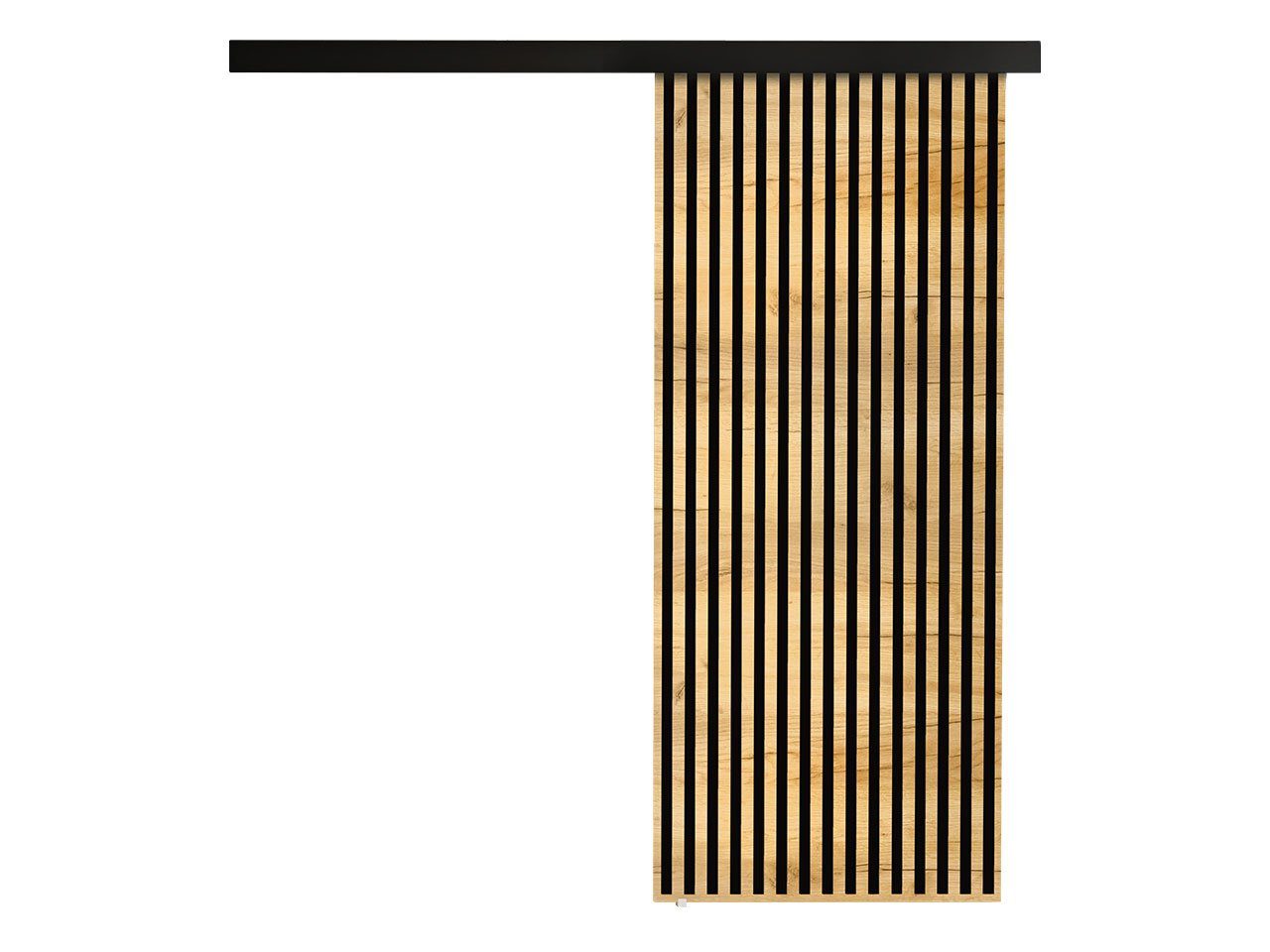 MIRJAN24 Schiebetür Belmo 80 (universell Links / Rechts), Metallkugellagerschiebesystem