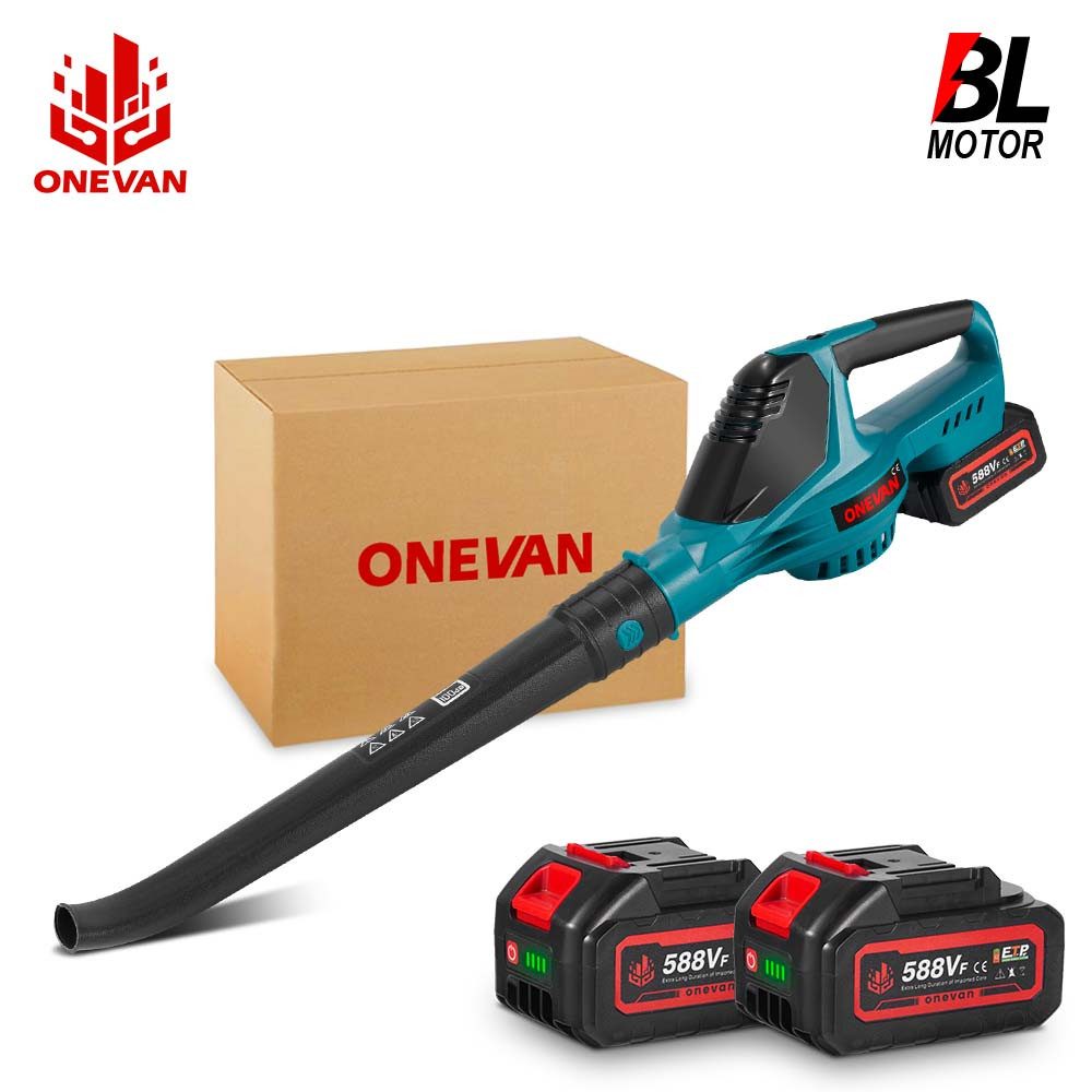 ONEVAN Akku-Laubbläser mit 2 Akku 219km/h Akku-Gebläse für Rasenpflege, mit günstig online kaufen