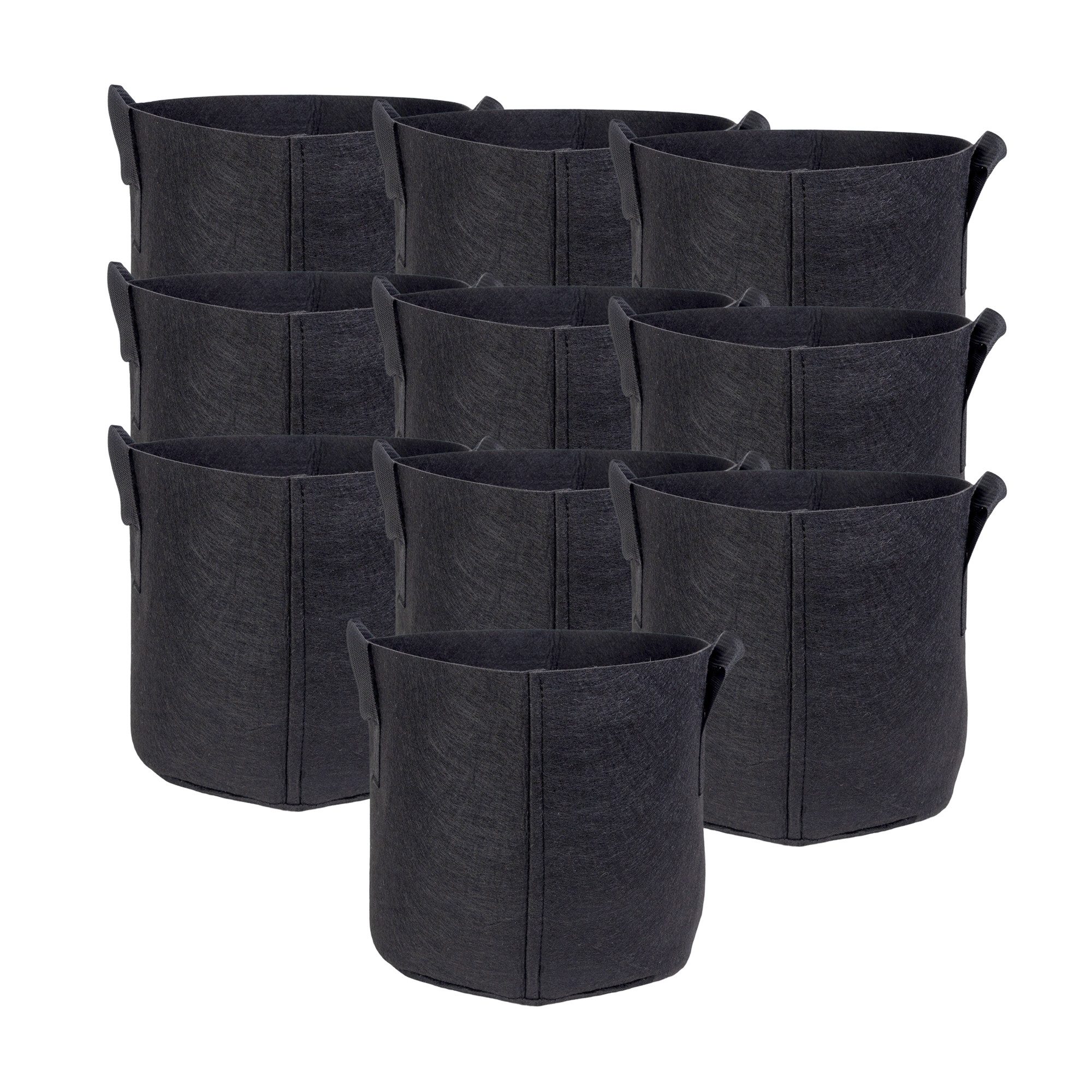 Intirilife Pflanzkübel (10x Vlies Pflanzsack in günstig online kaufen