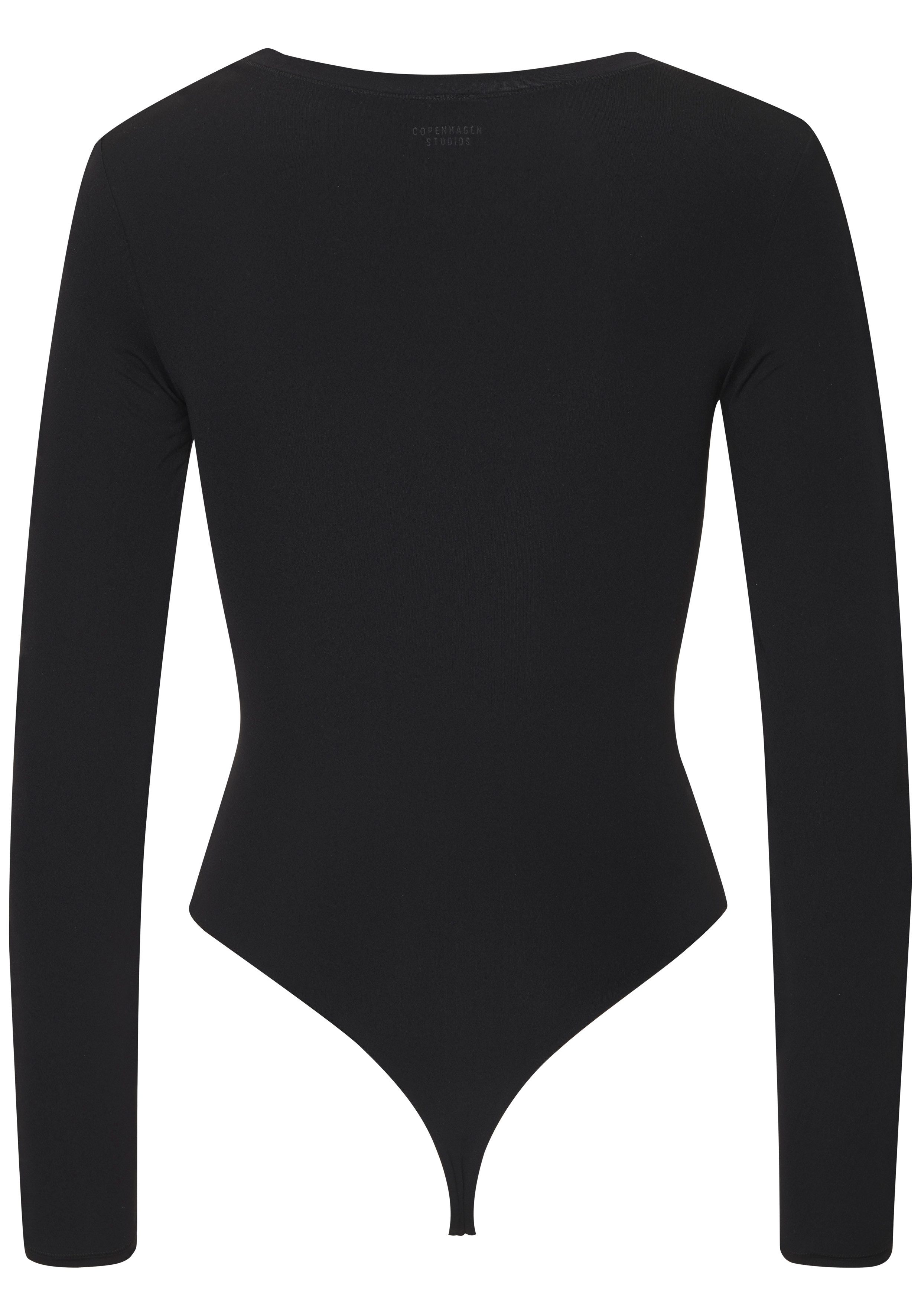 Copenhagen Studios Langarmbody besonders weicher Stoff, elastisches Material, bügelfrei