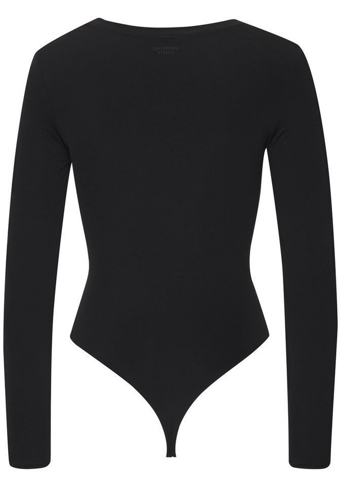 Copenhagen Studios Langarmbody besonders weicher Stoff, elastisches Material, bügelfrei