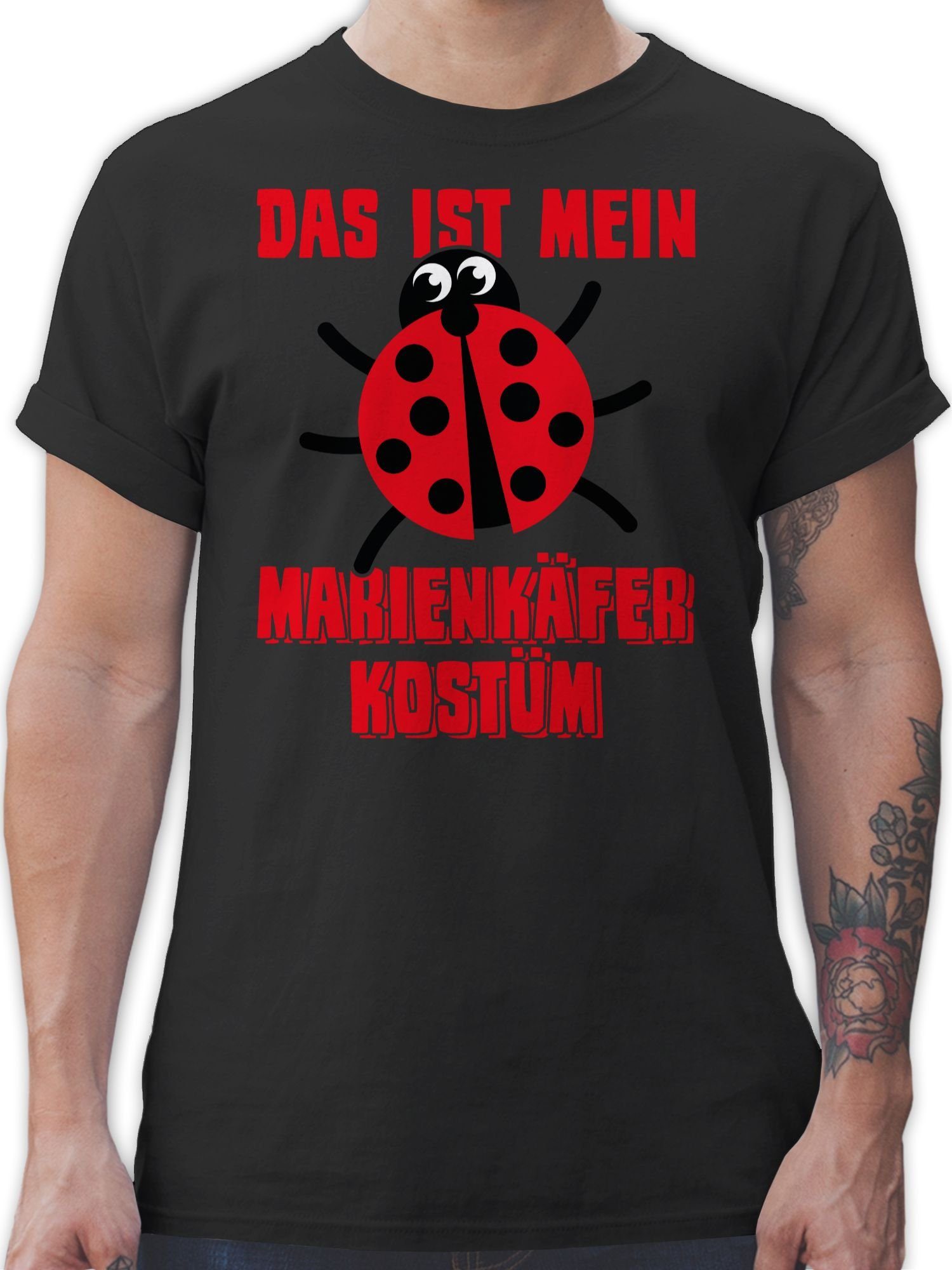 T-Shirt Das ist mein Marienkäfer Kostüm Marienkaefer I Käfer I Marienkäferkost
