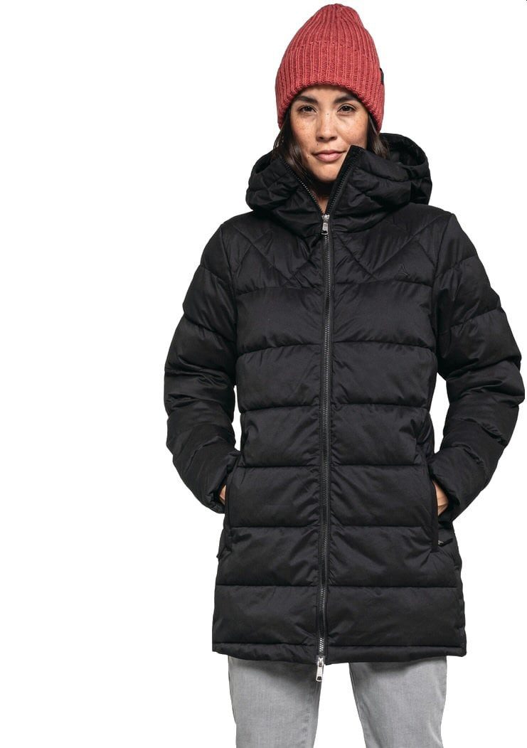 Schöffel Parka Boston (wasser- und winddicht) schwarz Damen günstig online kaufen