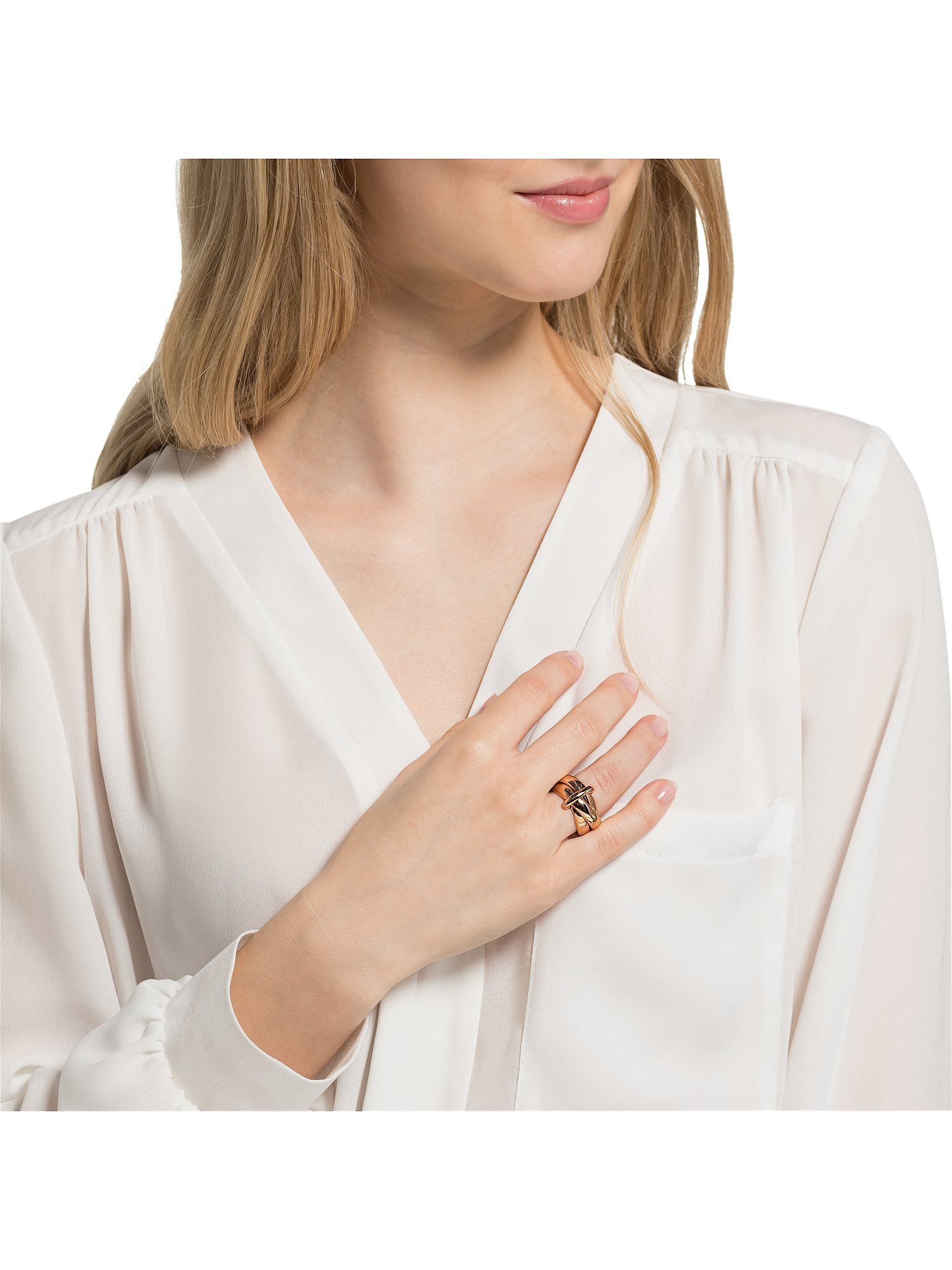 JETTE Silberring JETTE Damen-Damenring 925er Silber