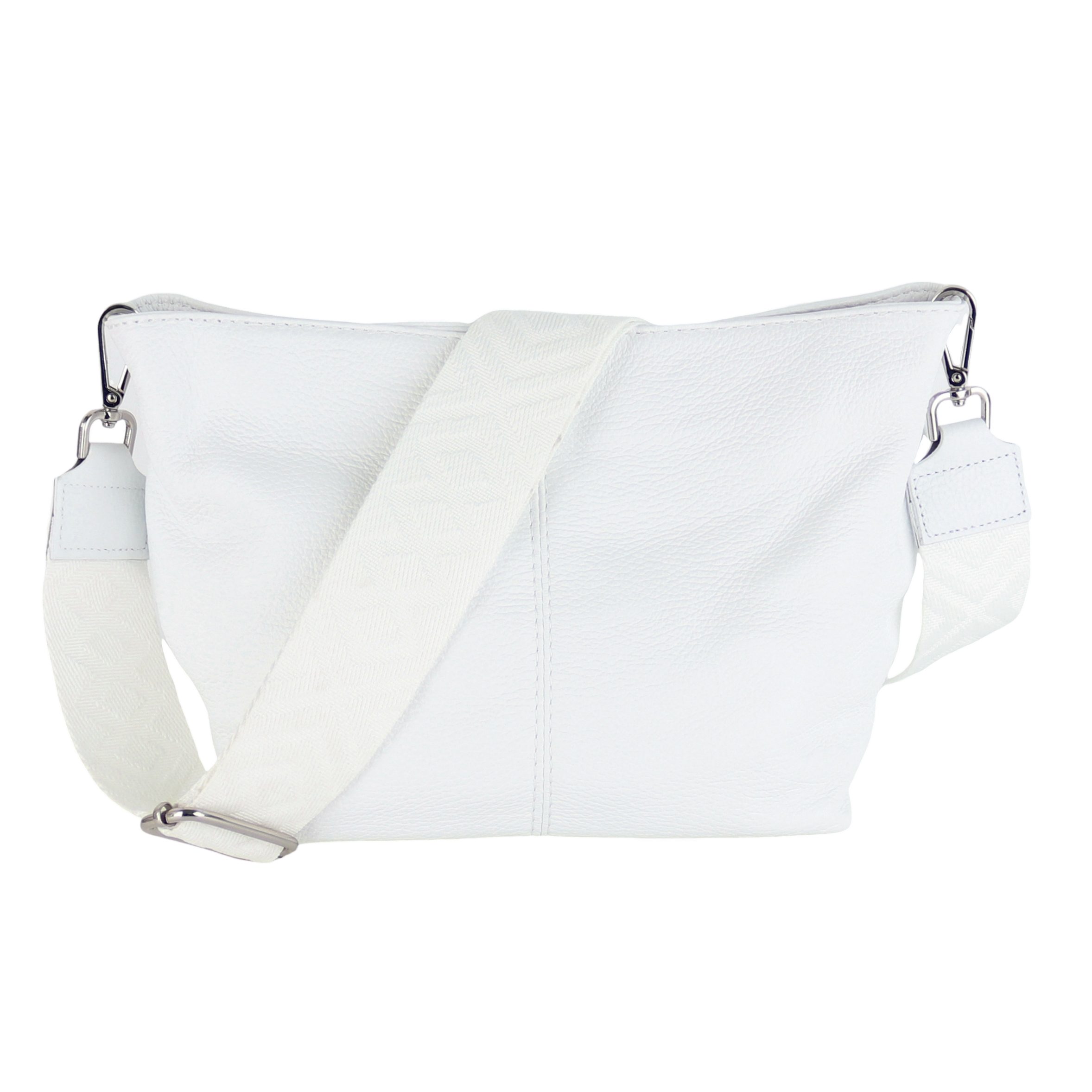 Umhängetasche Damen Crossbody Bag, Echtleder Made In Italy