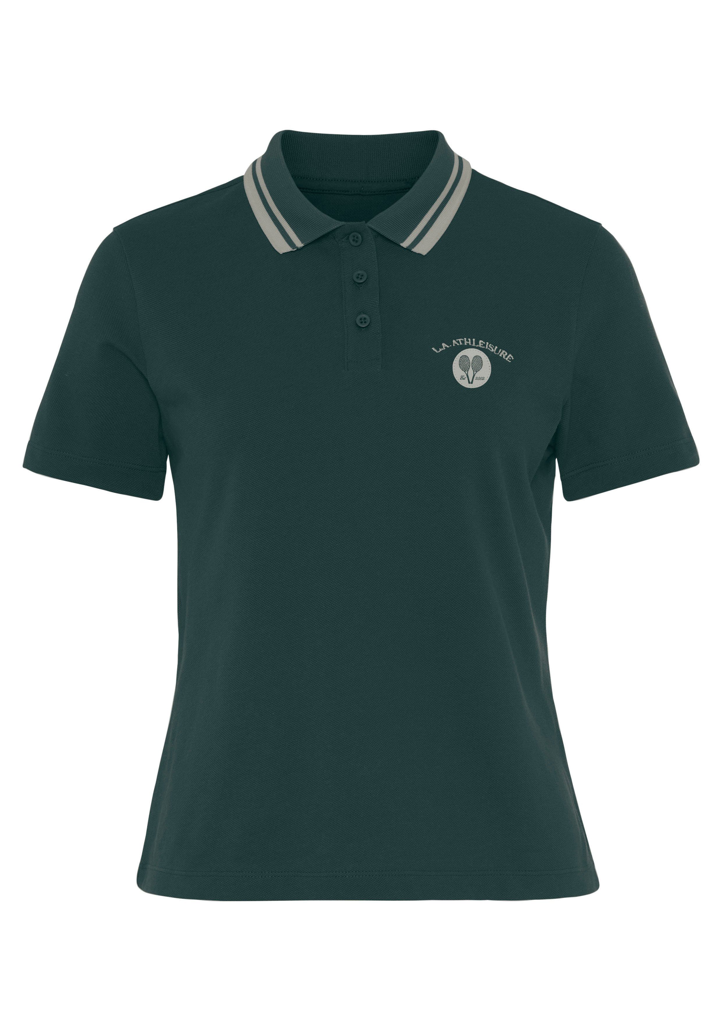 LASCANA ACTIVE T-Shirt mit Knopfleiste günstig online kaufen