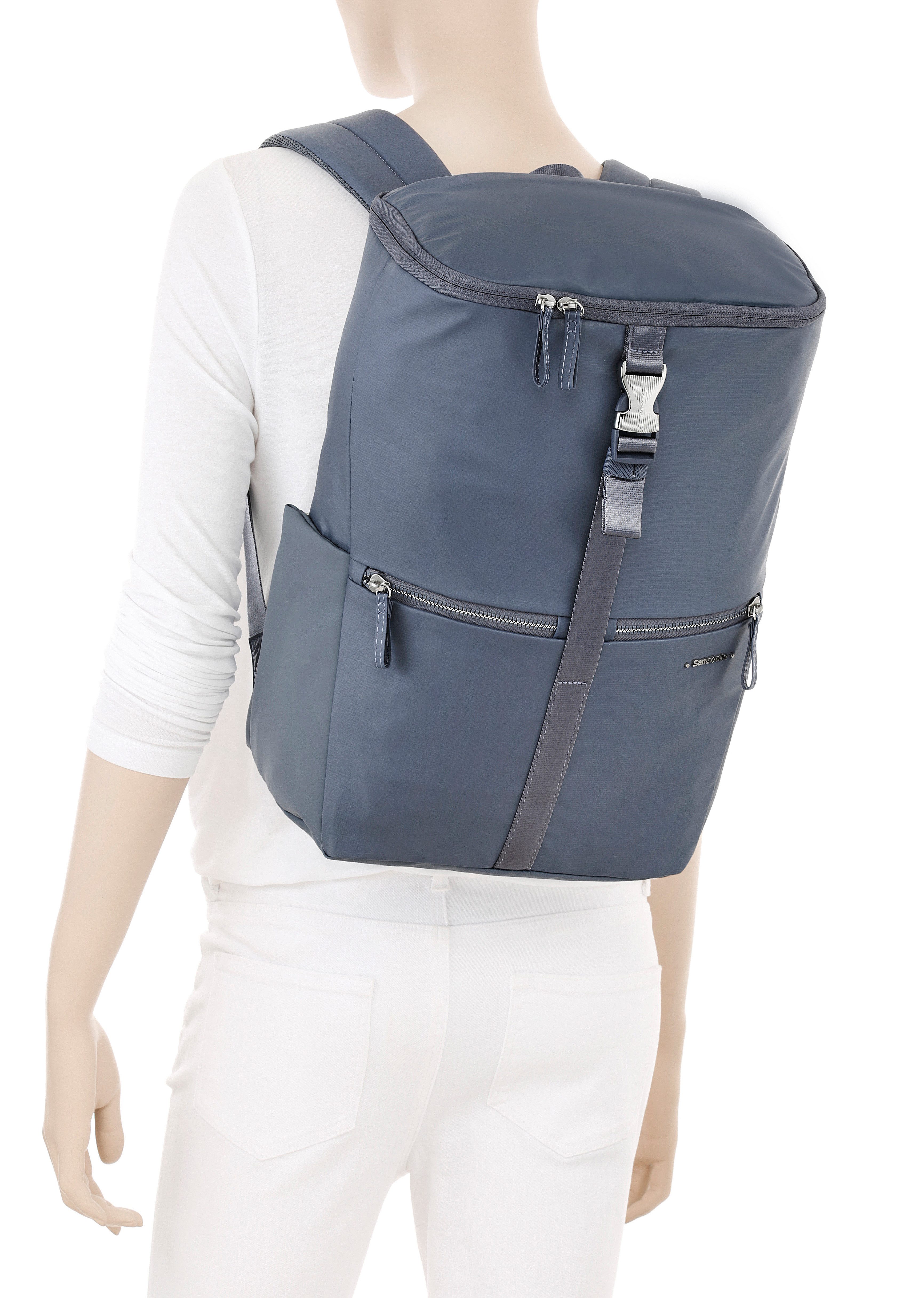 Samsonite Laptoprucksack MOVE JOURNEY, Travelrucksack, Reiserucksack mit zwei Seitentaschen