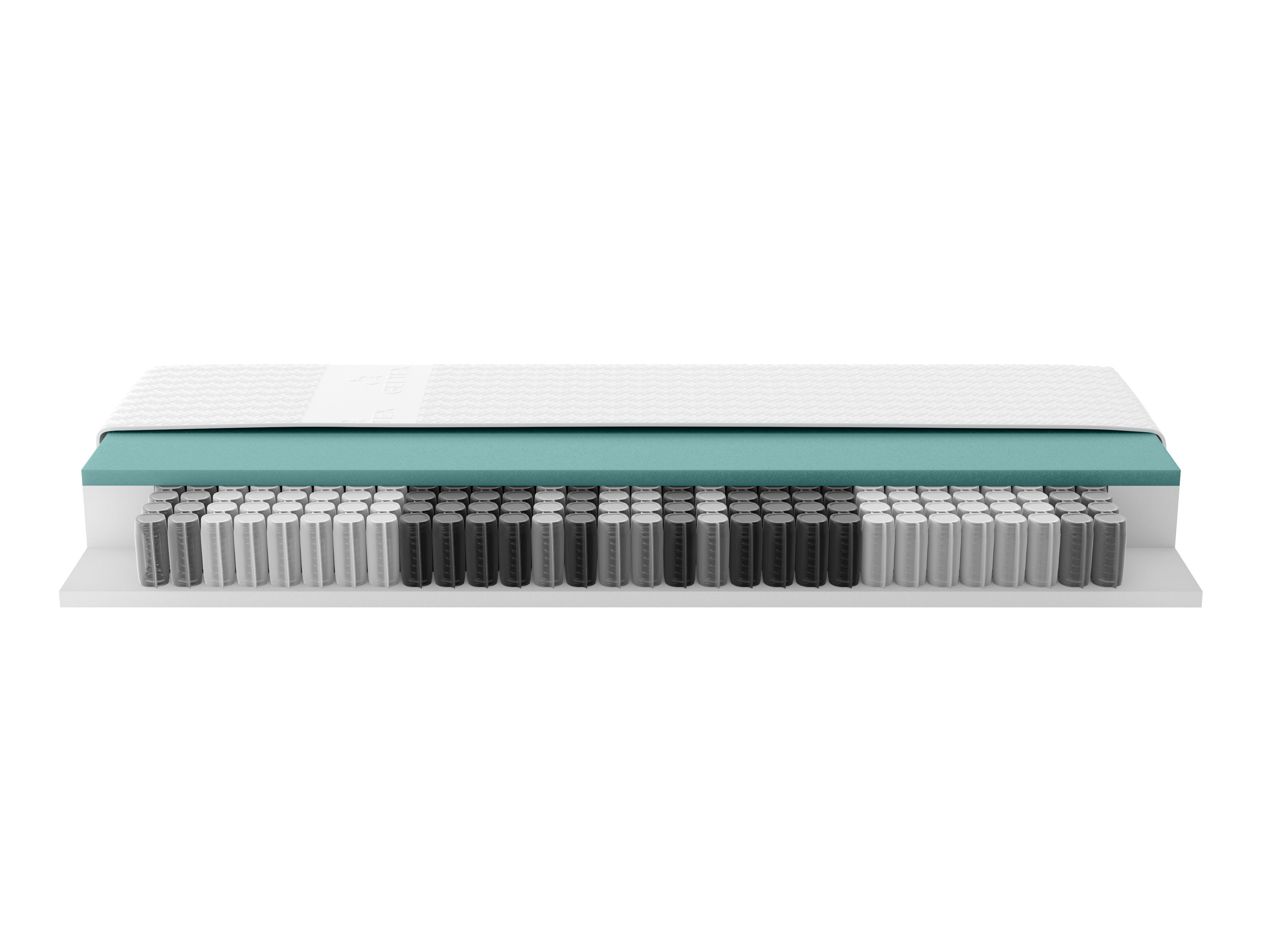 Taschenfederkernmatratze GELTEX® Quantum Touch Next 220 TFK, Matratze 90x200, 140x200 und mehr!, Schlaraffia, 22 cm hoch, GELTEX® Next-Auflage, ergonomisch, lan – Bild 3 von 5