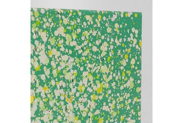 daslagerhaus living Kunstdruck Bild Flower Boat grün 100x80 cm, Touched Flower Boat