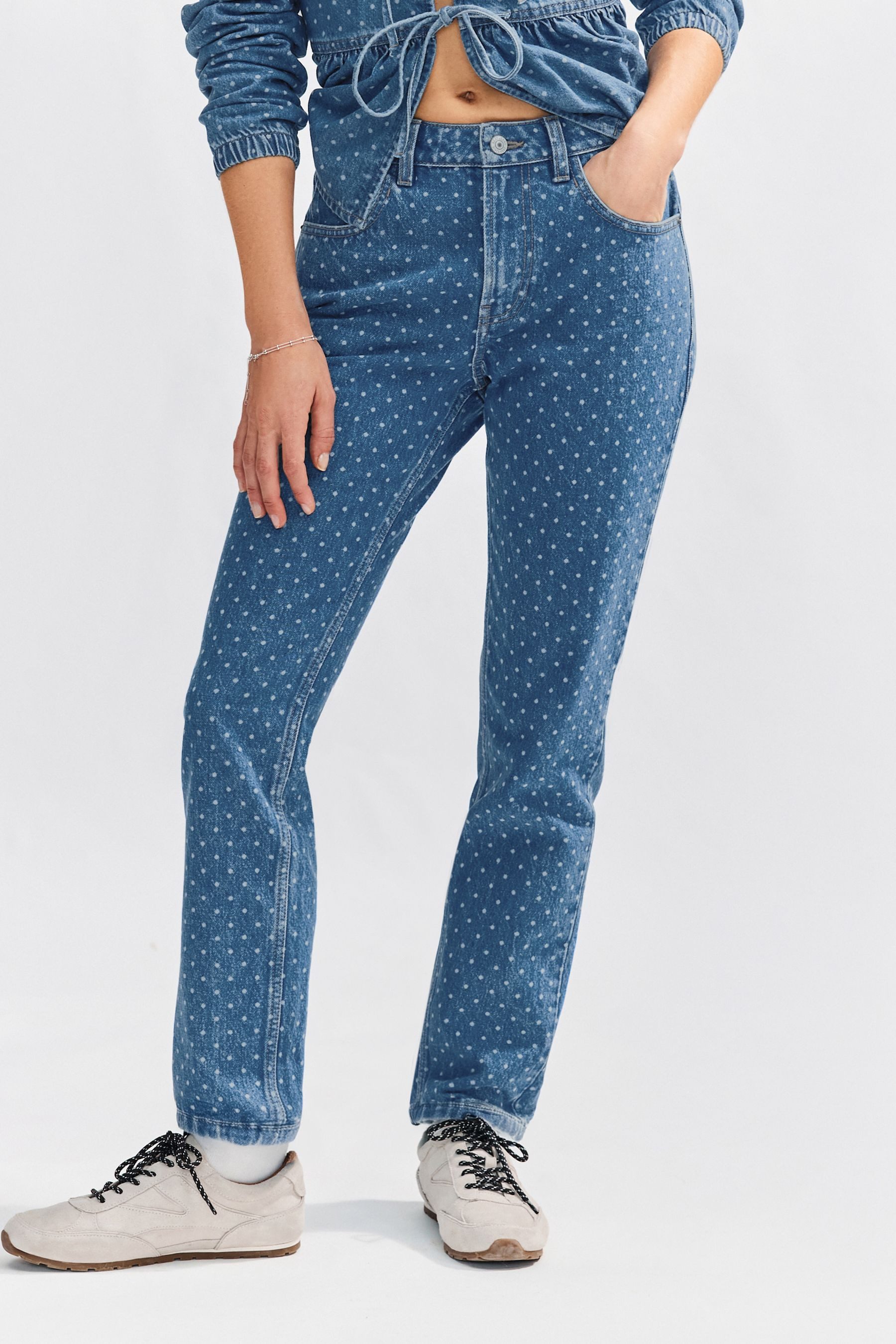 Next Comfort-fit-Jeans Gerade Jeans mit Comfort-Stretch (1-tlg)