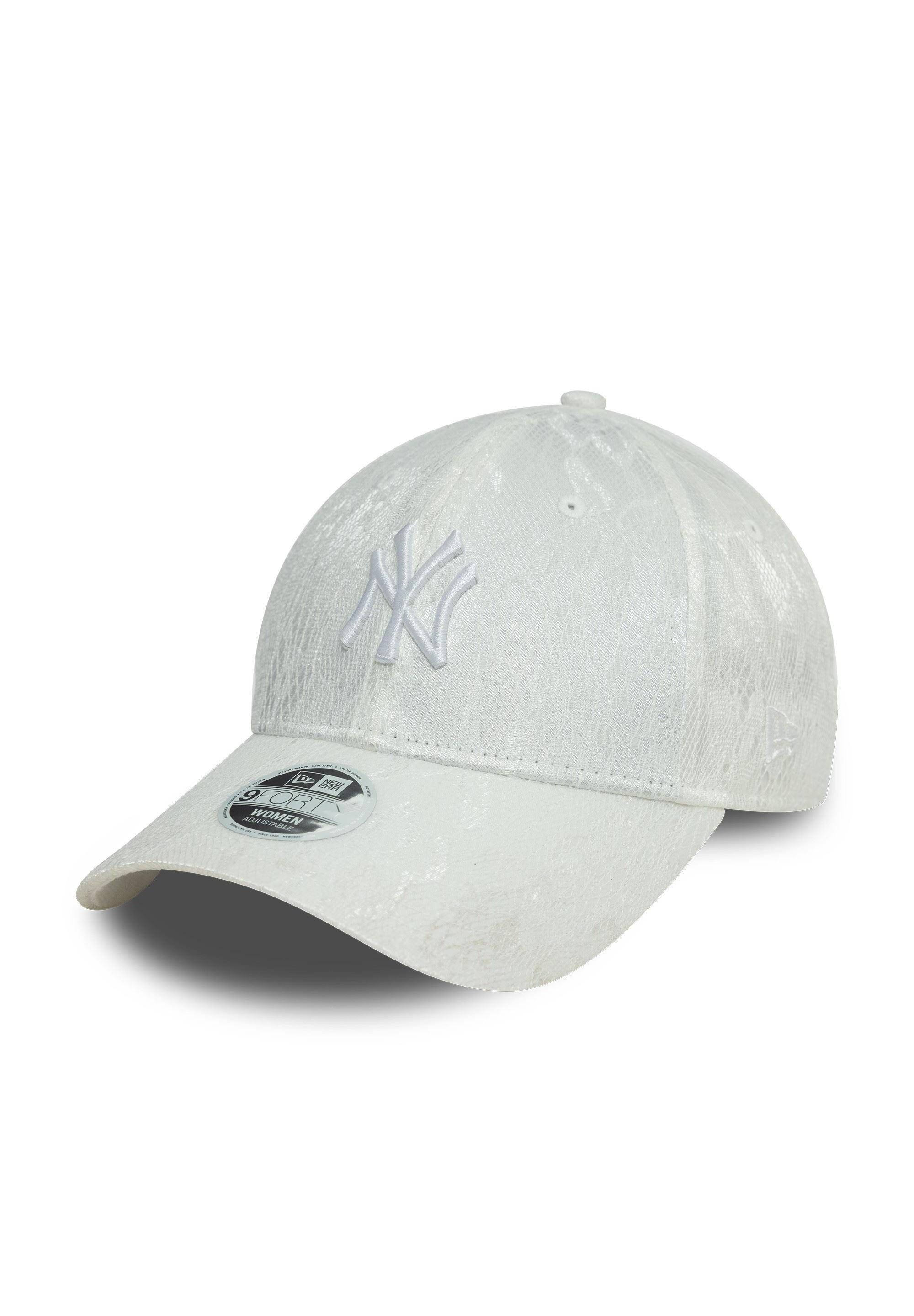 Baseball Cap New York Yankees MLB Womens Lace Weiß 9Forty Verstellbare Damen Cap Ne