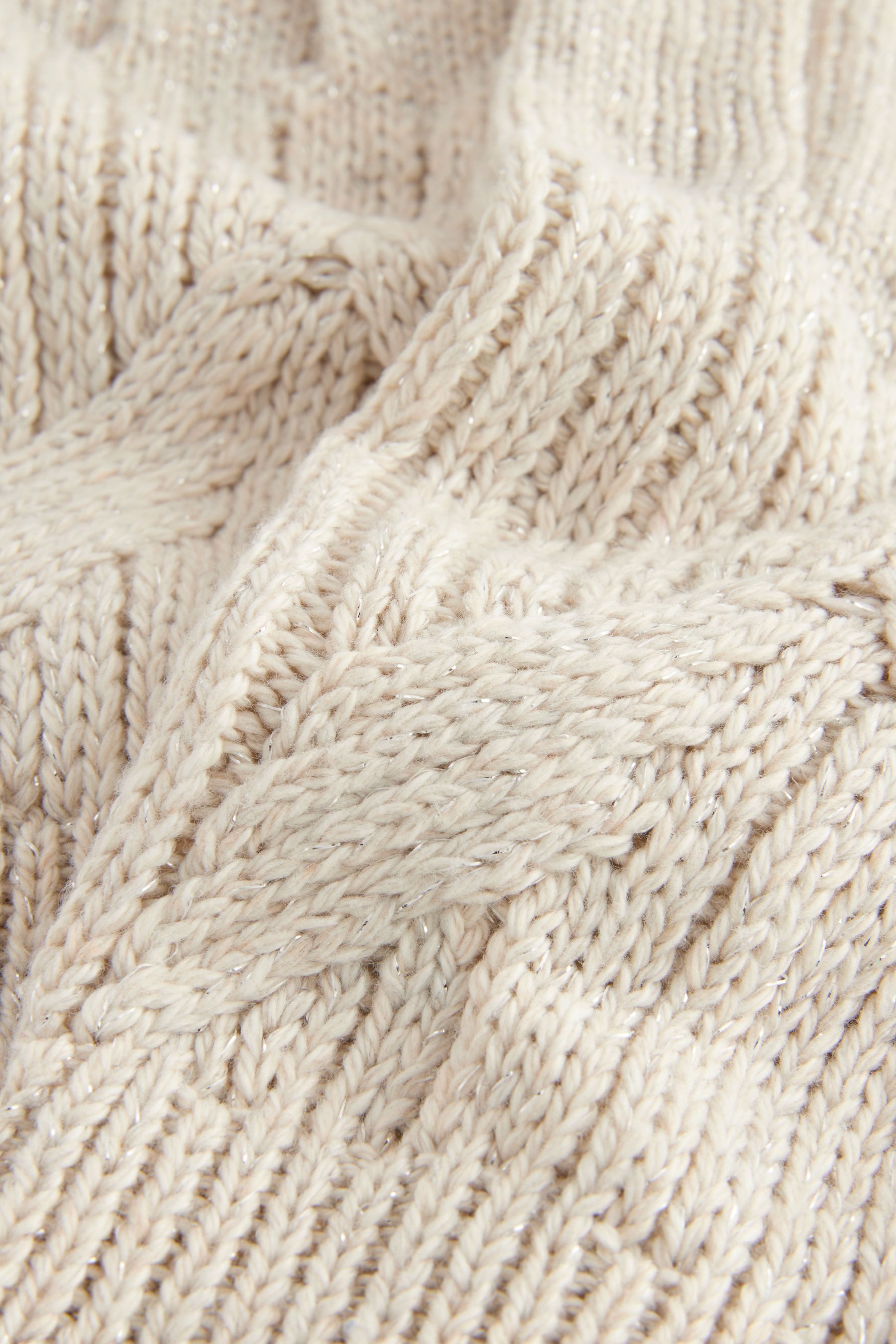 Next Strickhandschuhe Zopfmuster-Handschuhe (1-St)