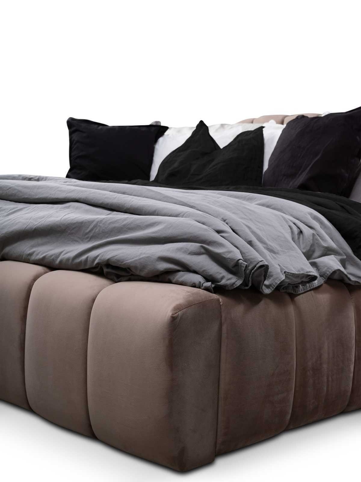 Made Hotel 1x Luxus Bett), Europa Luxus JVmoebel Textil Designer in Betten Polster Bett (1-tlg., Schlafzimmer Bett