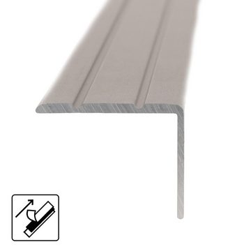 Karat Winkelprofil Winkelprofil, Für Treppenstufen & Absätze, Aluminium, 24,5 x 20 mm