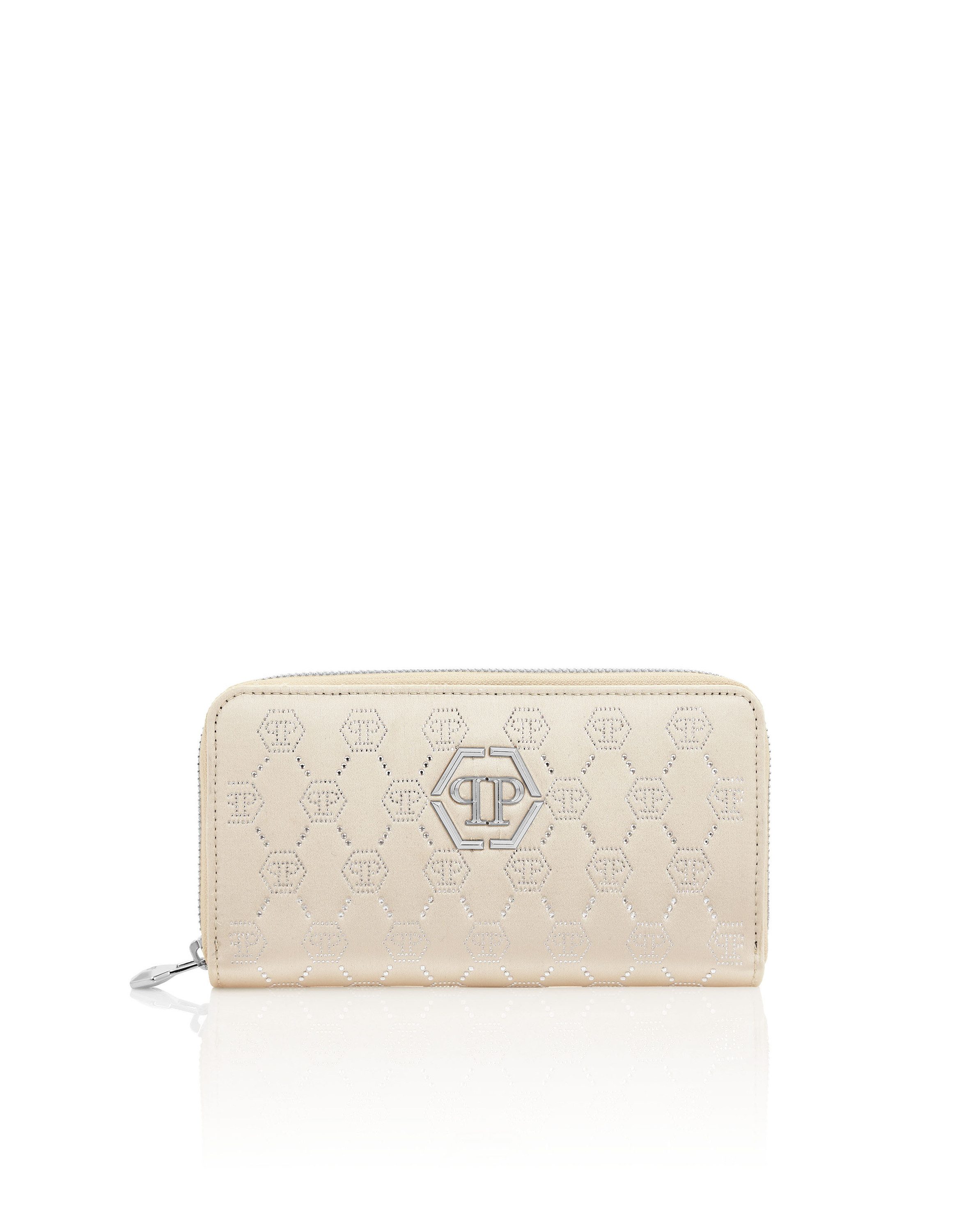 PHILIPP PLEIN Clutch Brieftasche mit Reißverschluss