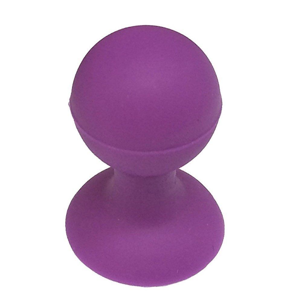 Hurtel Handy-Halterung Handyständer Tischständer Saugnapfhalter, (Spar-Set, 1-tlg., 3 x 4,5 cm leicht, Saugnapf-Standfuß, runder Kopf, nur 11,5 g, 4,5 cm hoch)