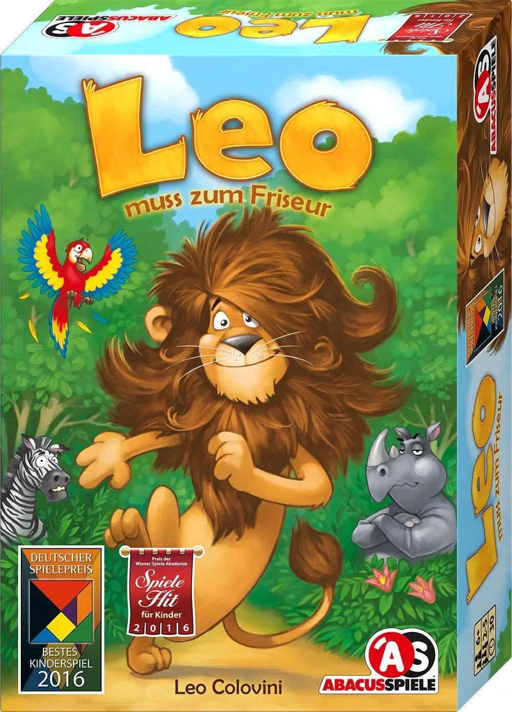 ABACUSSPIELE Spiel Leo muss zum Friseur