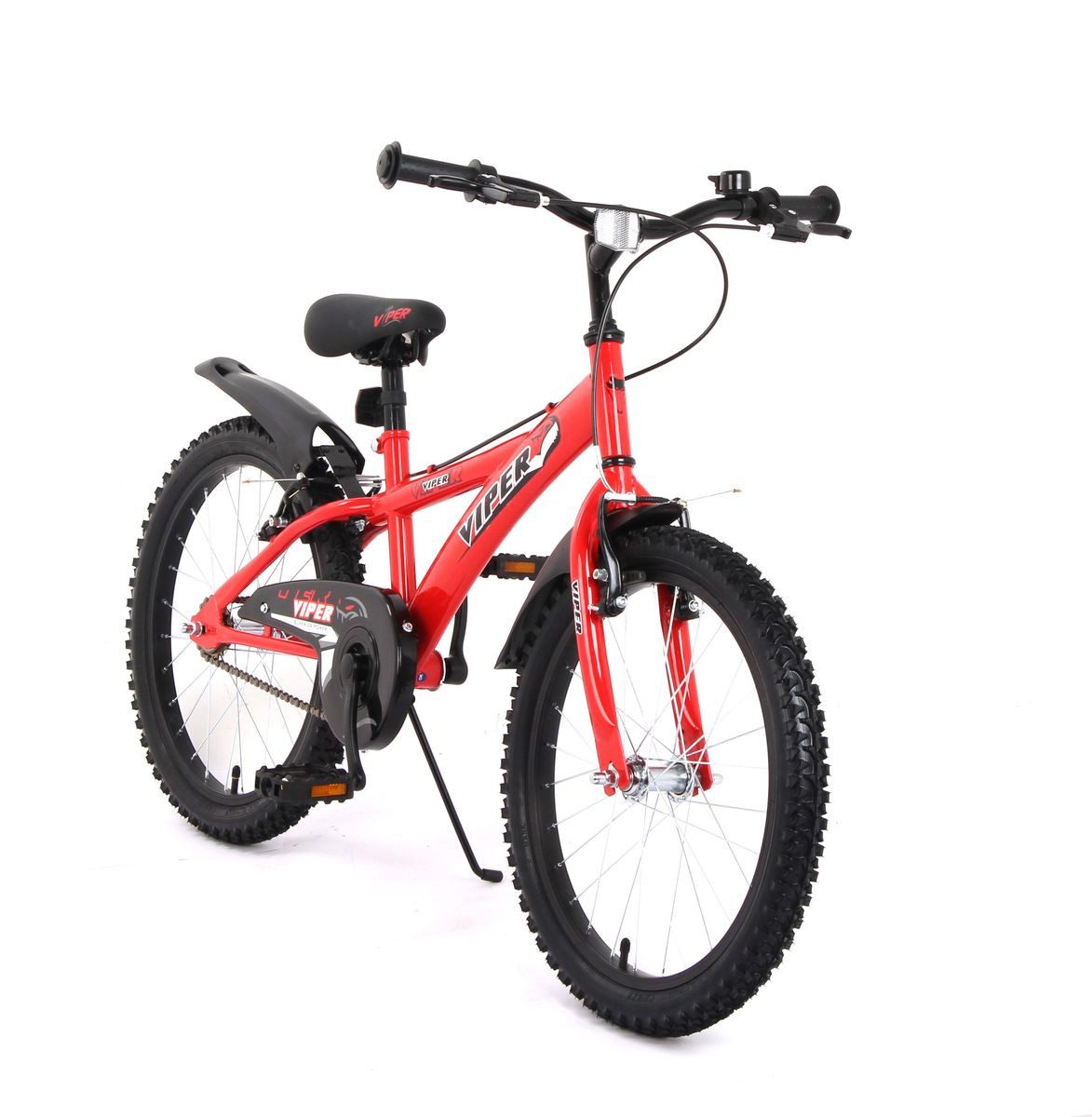 T&Y Trade Kinderfahrrad 20 Zoll Kinder Jungen Mädchen Fahrrad Kinderfahrrad Rad Bike VIPER ROT, 1 Gang, Seitenständer, Schutzbleche
