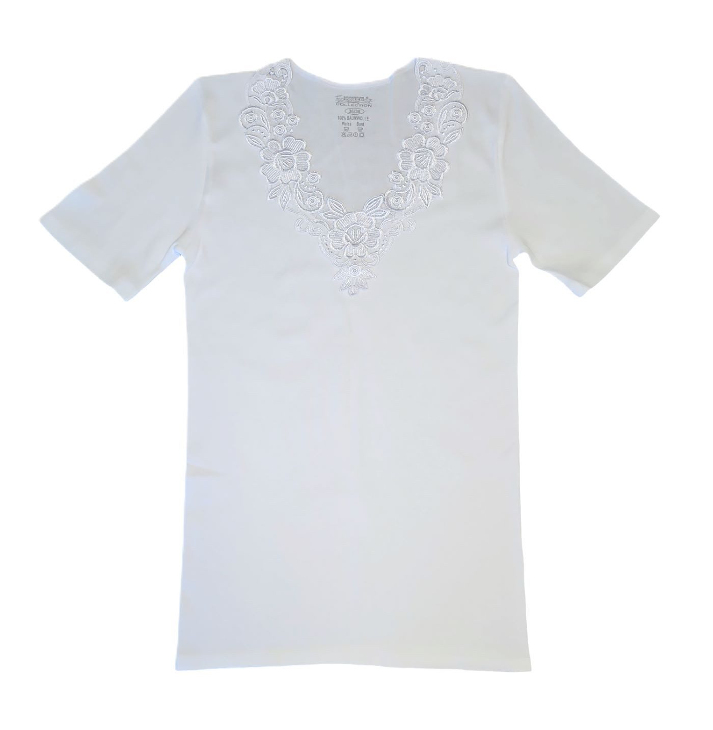 Toker Collection® Unterziehshirt Damenhemd Spencer Halbarm mit extra breite günstig online kaufen