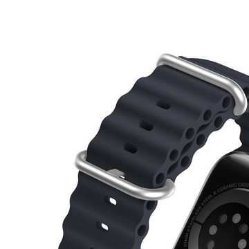 Dux Ducis Uhrenarmband Strap Watch 8 / 7 / 6 / 5 / 4 / 3 / 2 / SE Silikonband Armband