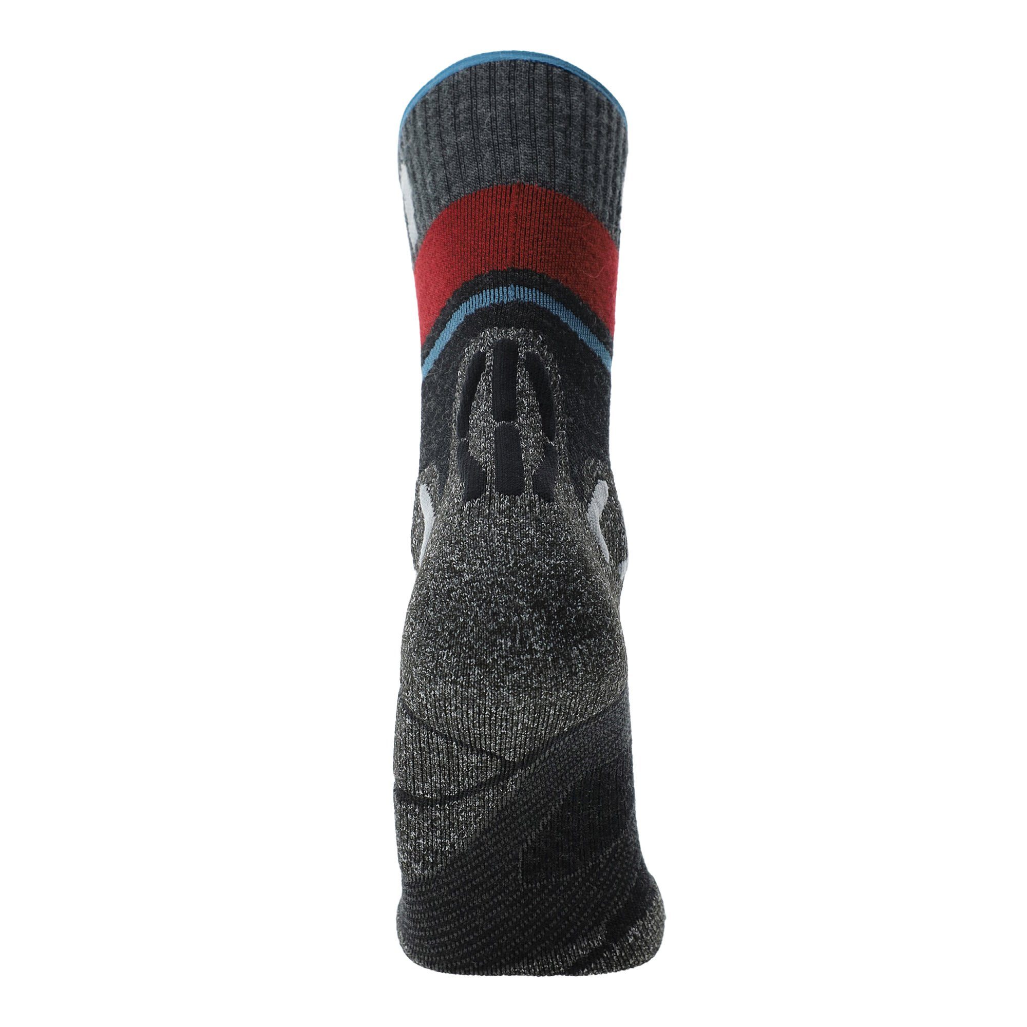 One W Blue Merino Anthracite Socks Uyn Trekking - Damen UYN Thermosocken