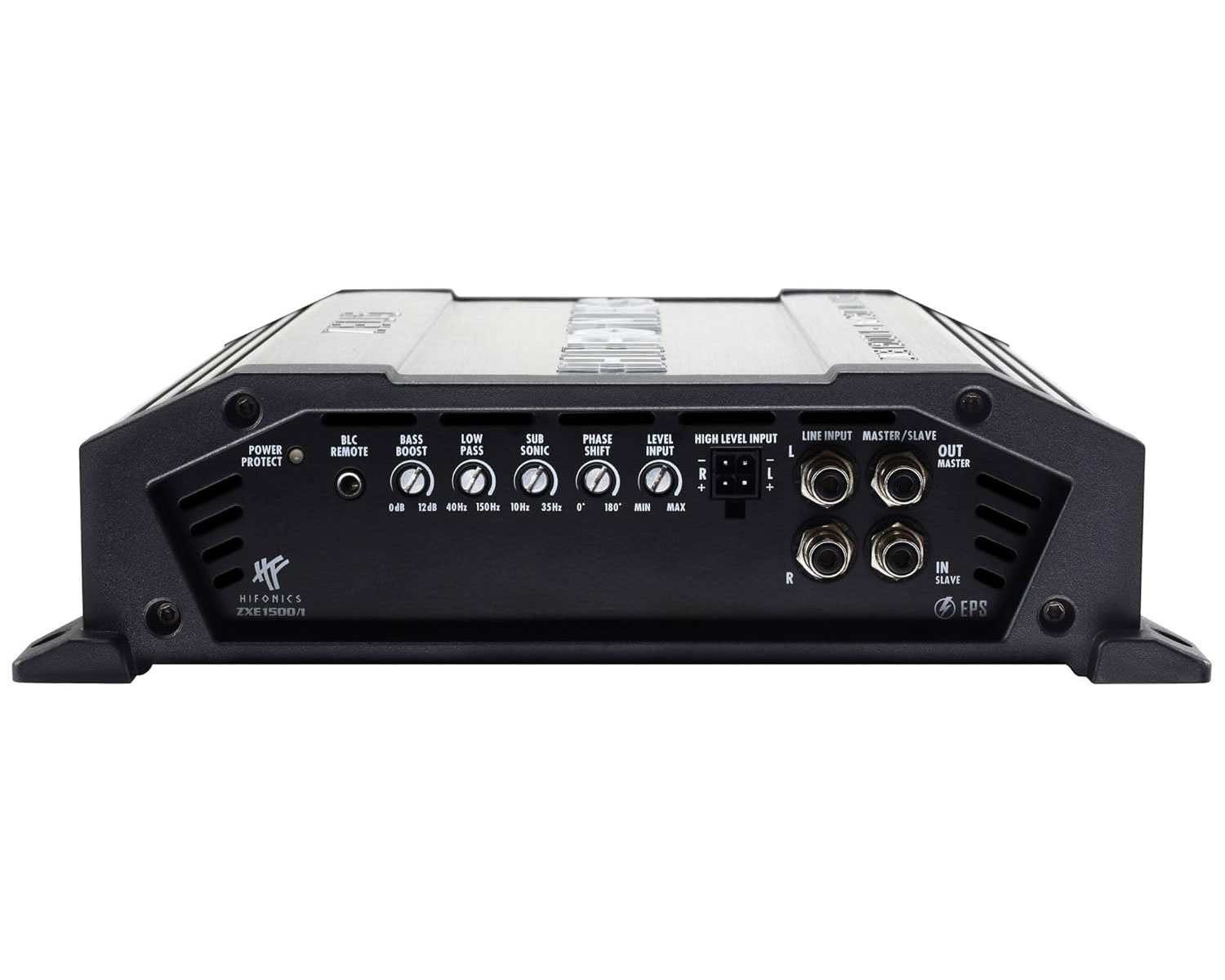 Hifonics ZXE1500/1 Class D Mono Digital Verstärker Monoblock Endverstärker (Anzahl Kanäle: 1)